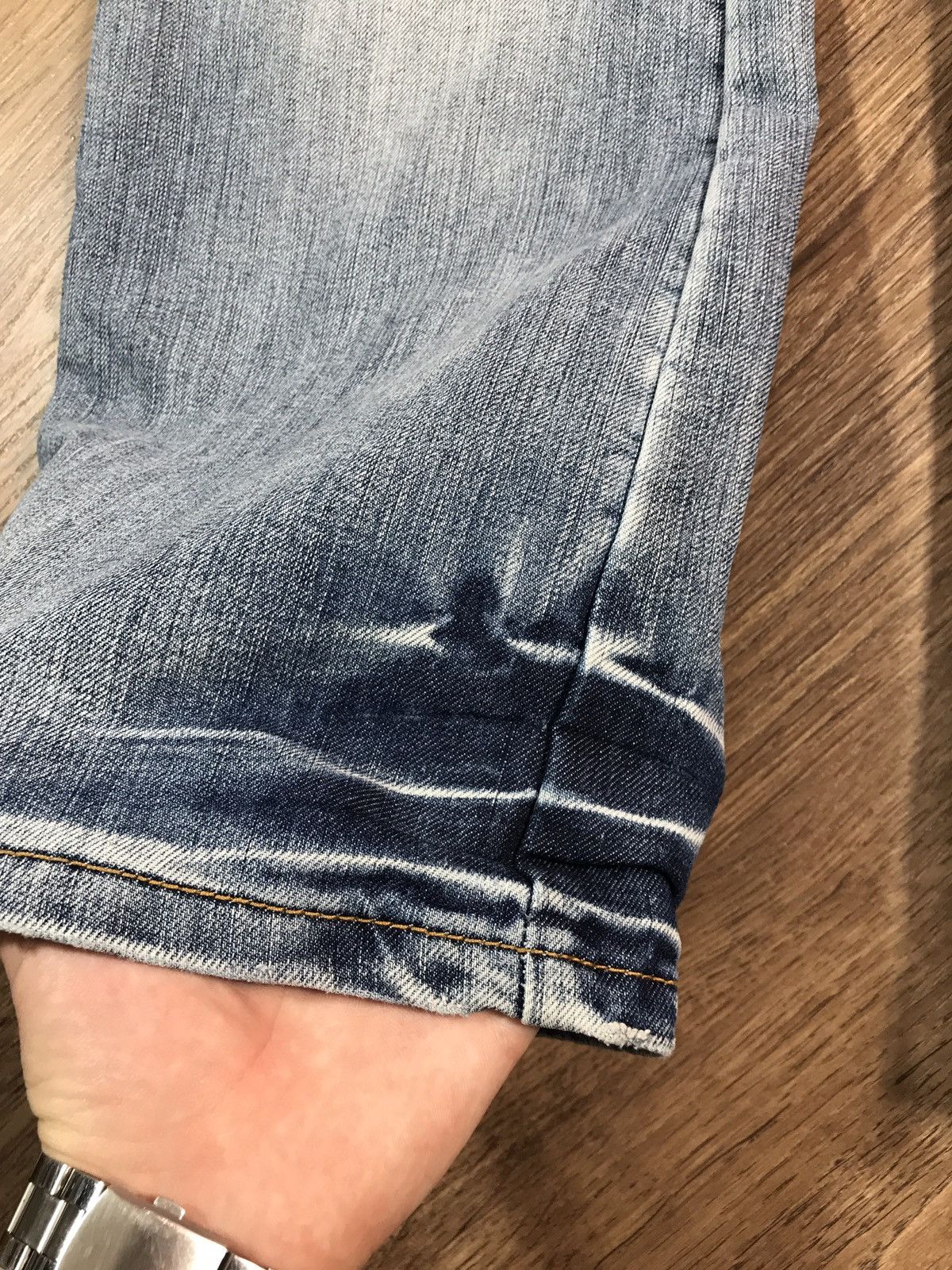 Japanese Brand × Vintage Vintage Denim Pants Double Knee Jeans Size US 36 / EU 52 - 3 Thumbnail