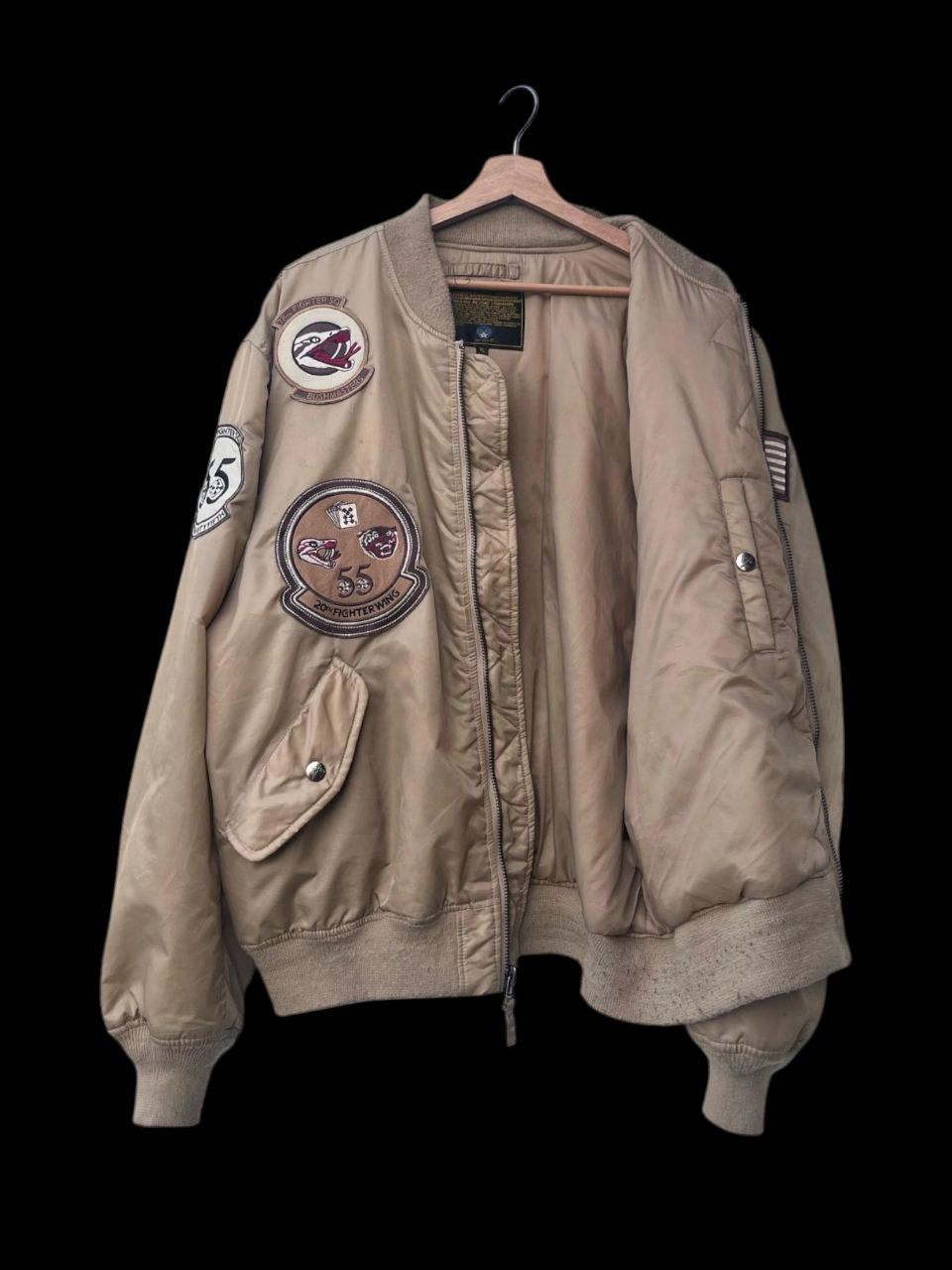 Avirex Avirex Bomber Flight Ground L-2 Fighter Air Force Jacket Size US XL / EU 56 / 4 - 2 Thumbnail