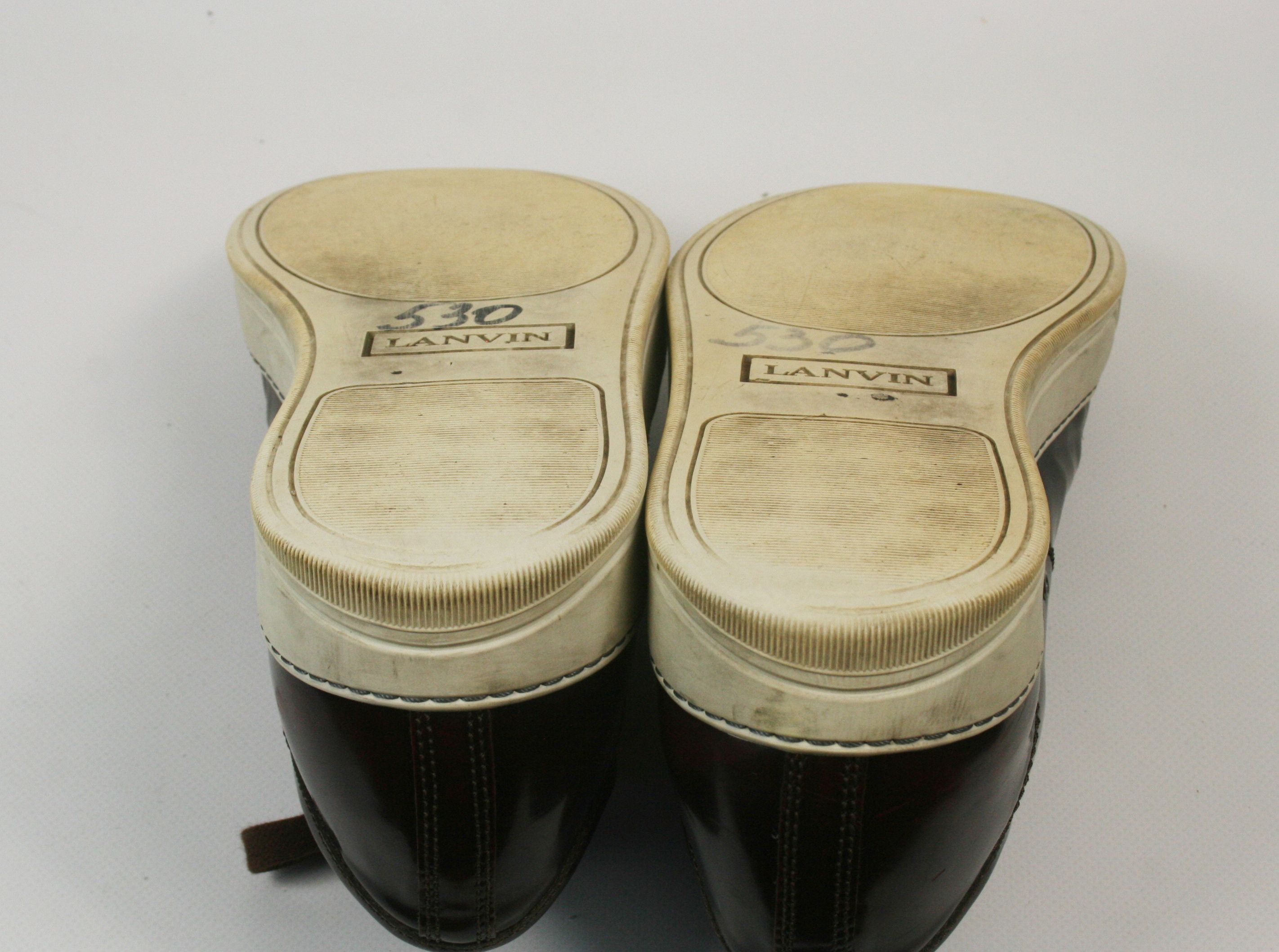 Lanvin DDB1 Patent Leather Low Sneakers 8 Size Size US 8 / EU 41 - 12 Thumbnail