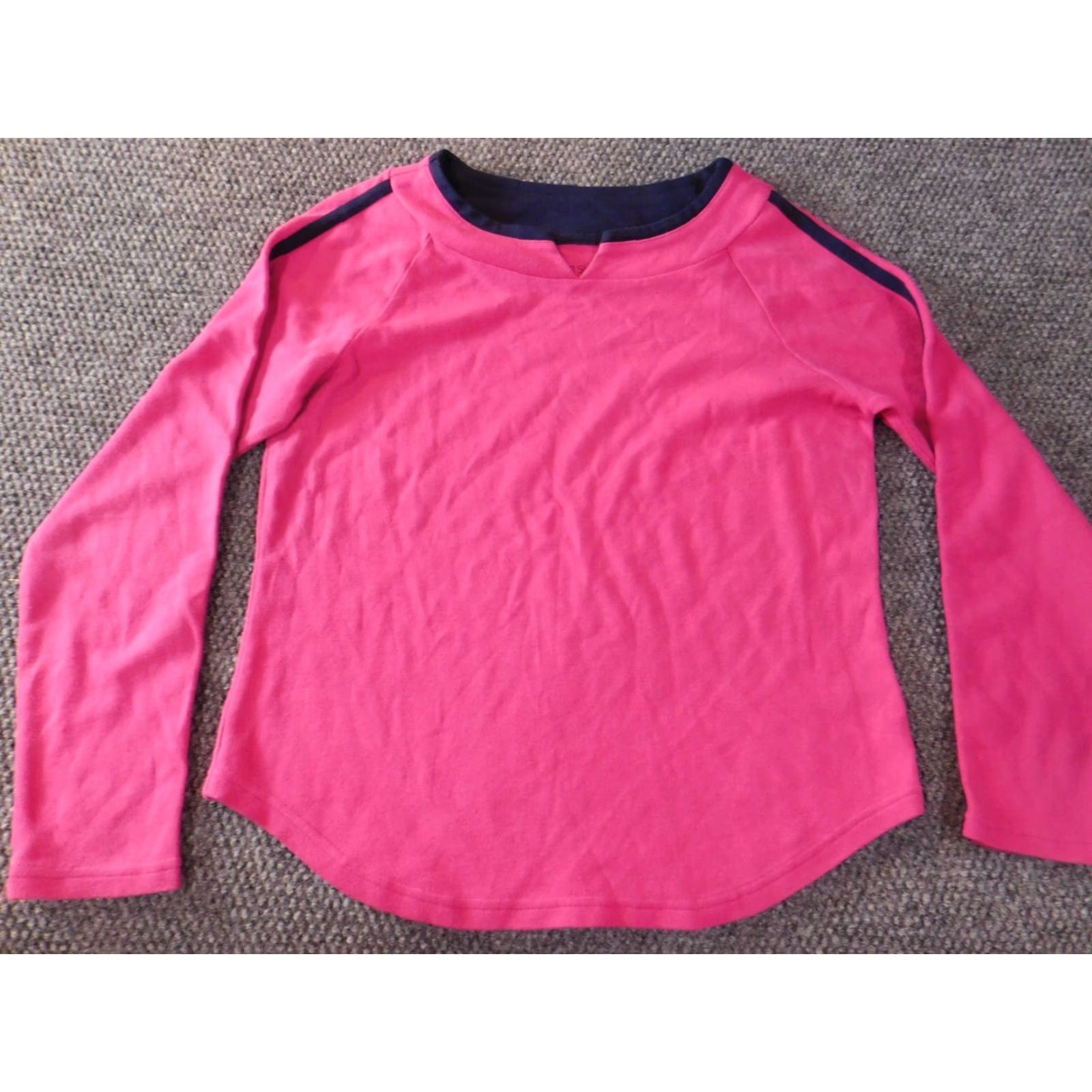 Vintage Sports Savvy Womens Sweatshirt Small pink pullover logo classic stretch Size S / US 4 / IT 40 - 2 Thumbnail