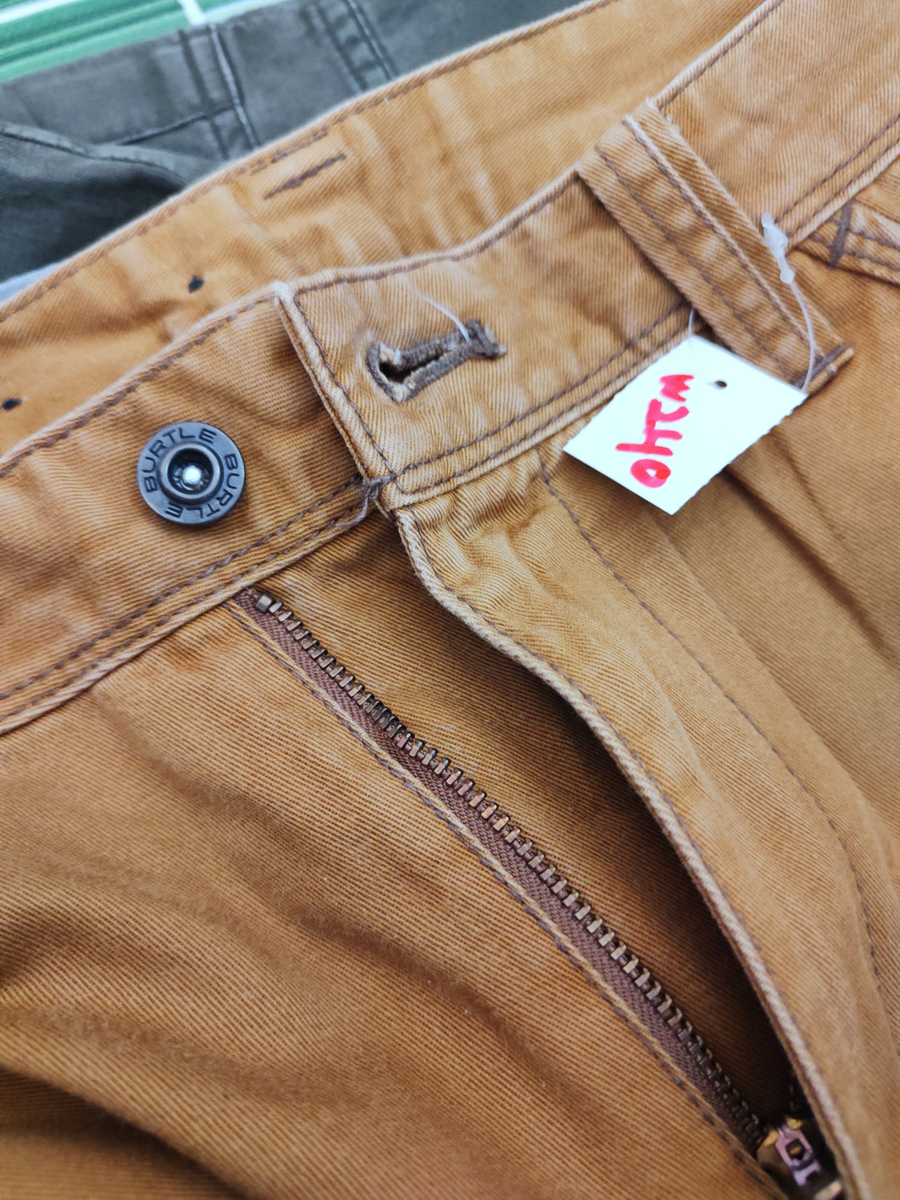 Japanese Brand Burtle Dark Orange Multipocket Tactical Cargo Pants #W240 Size US 30 / EU 46 - 18 Thumbnail