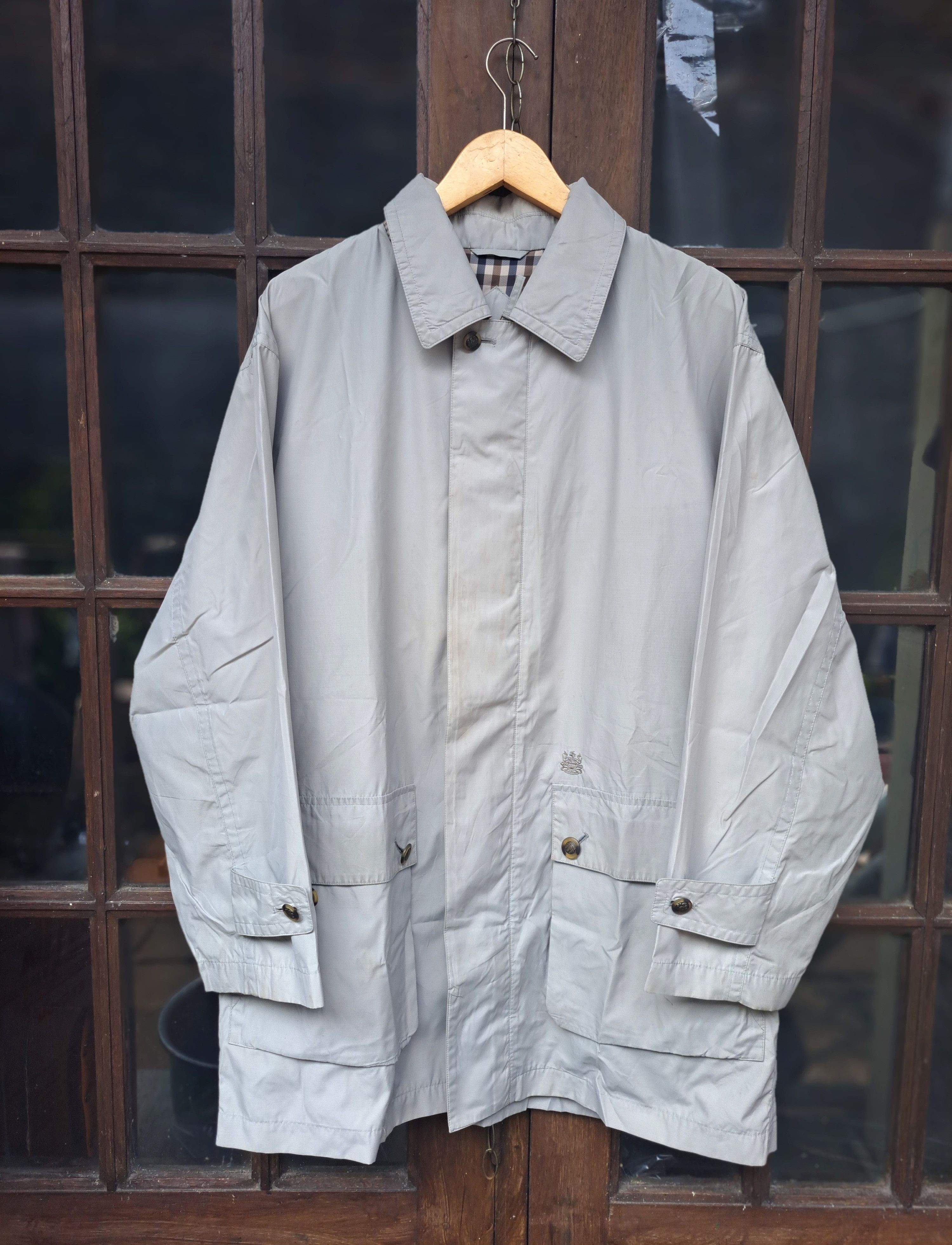 Aquascutum × Vintage Vintage Aquascutum Coat Light Jacket Mens Large Size US L / EU 52-54 / 3 - 5 Thumbnail