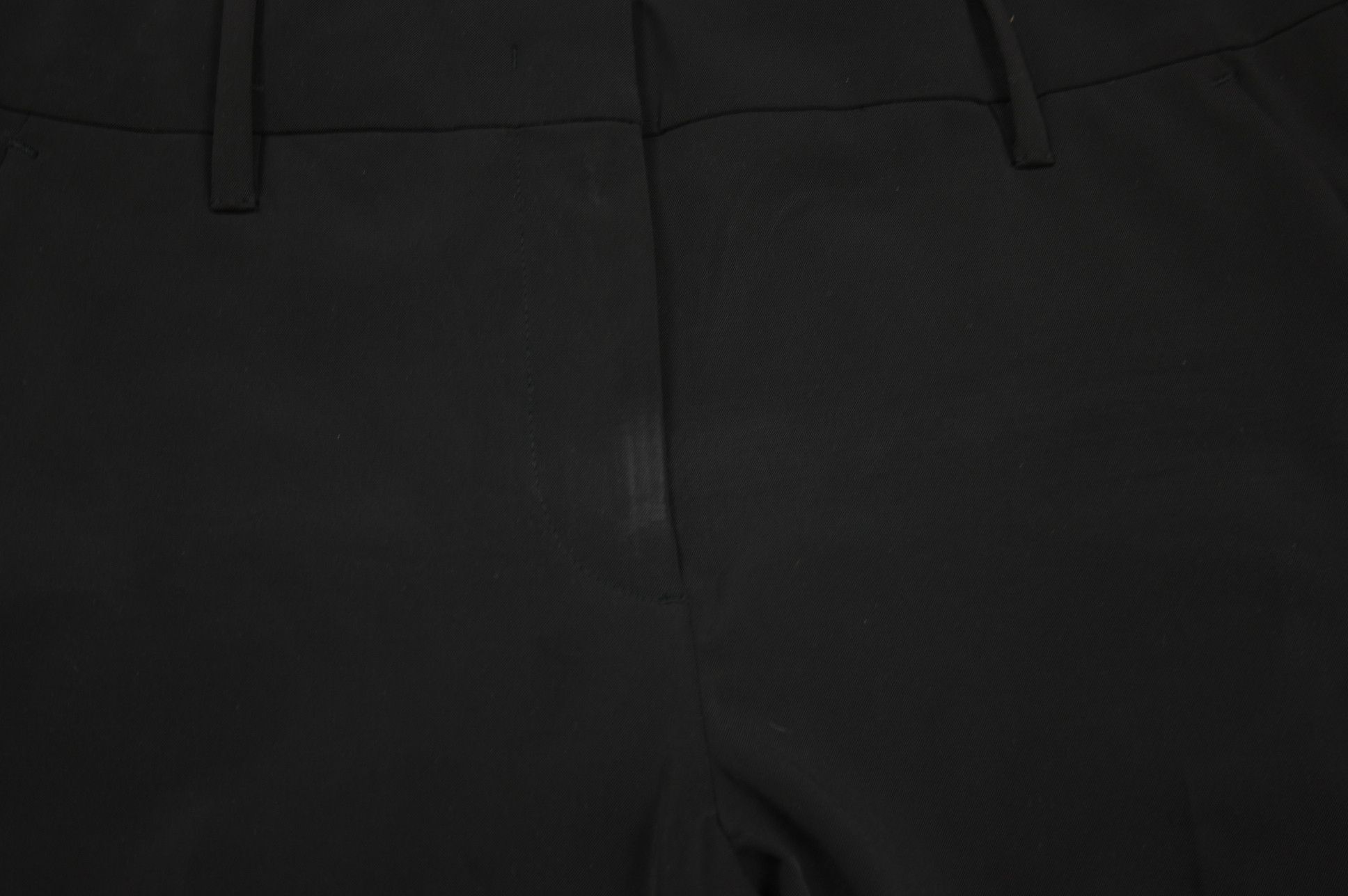 Prada 2014 Mainline Black Tab Logo Polyester Pants Size 27" / US 4 / IT 40 - 6 Thumbnail
