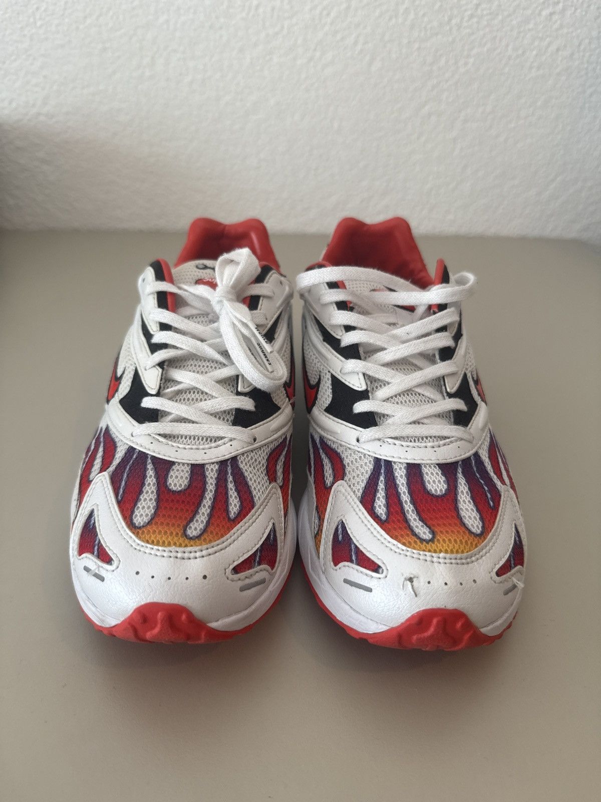 Nike × Supreme Nike Supreme Spectrum Plus Habanero Red Size US 8.5 / EU 41-42 - 2 Thumbnail