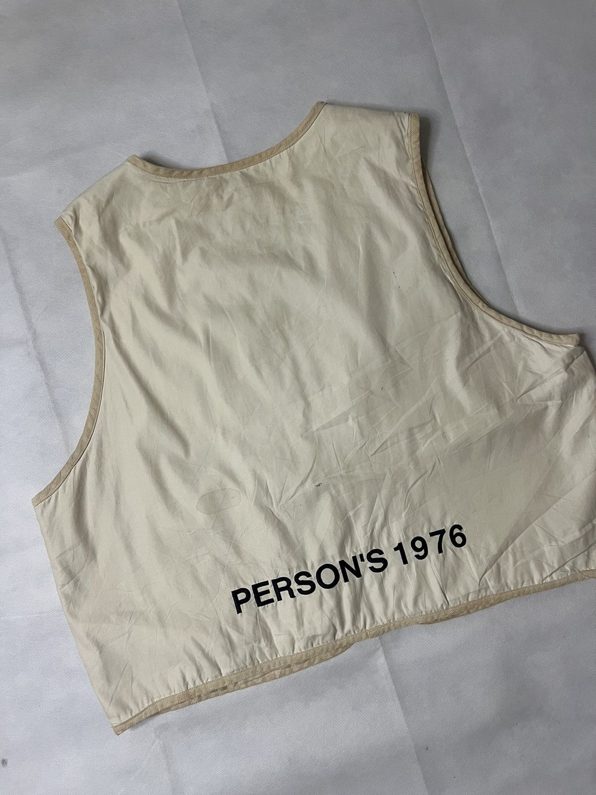 PERSON'S Vintage Embroidered Person's Multi Pocket Fishing Vest Size US L / EU 52-54 / 3 - 11 Thumbnail