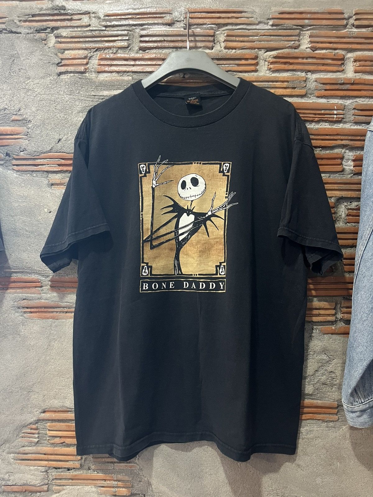 Warner Bros Vintage The Night Mare Before Christmas Bone Daddy 00’s Tee Size US XL / EU 56 / 4 - 2 Thumbnail