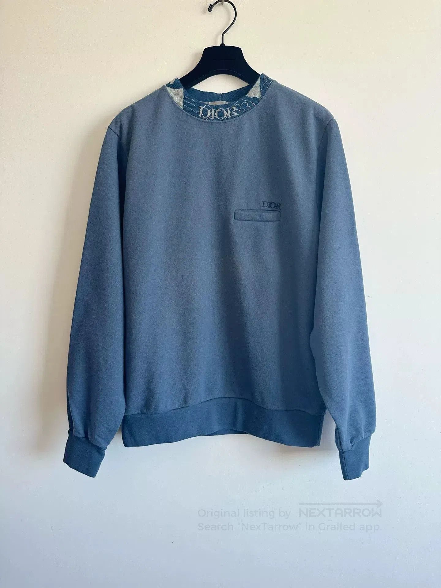 Dior Dior Artist Collaboration Embroidered Logo Sweatshirt. Size US XL / EU 56 / 4 - 1 Thumbnail