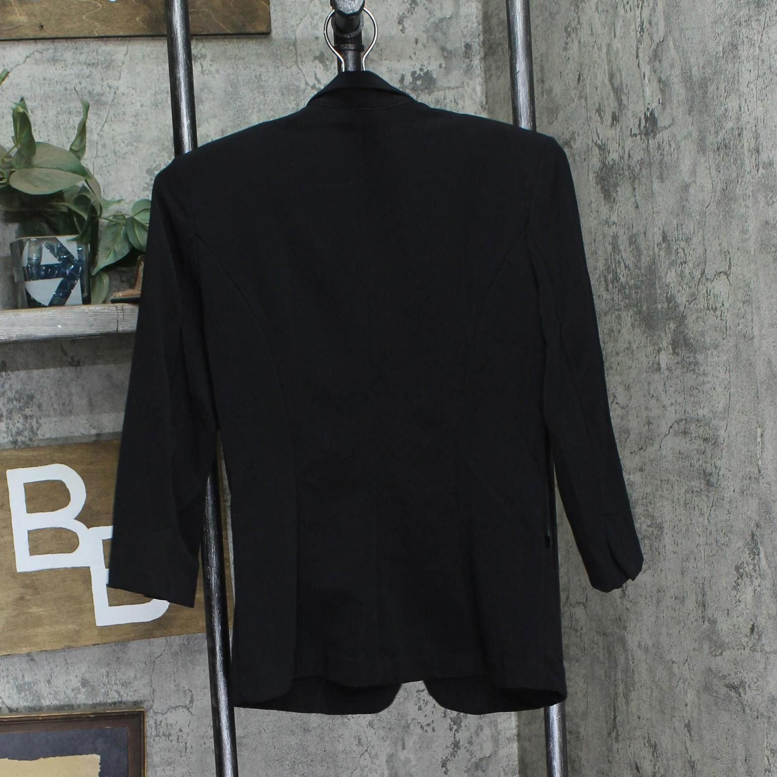 Other Nwt Ny Collection Petite Jacket With 3/4 Sleeves Black Pm Size M / US 6-8 / IT 42-44 - 2 Thumbnail