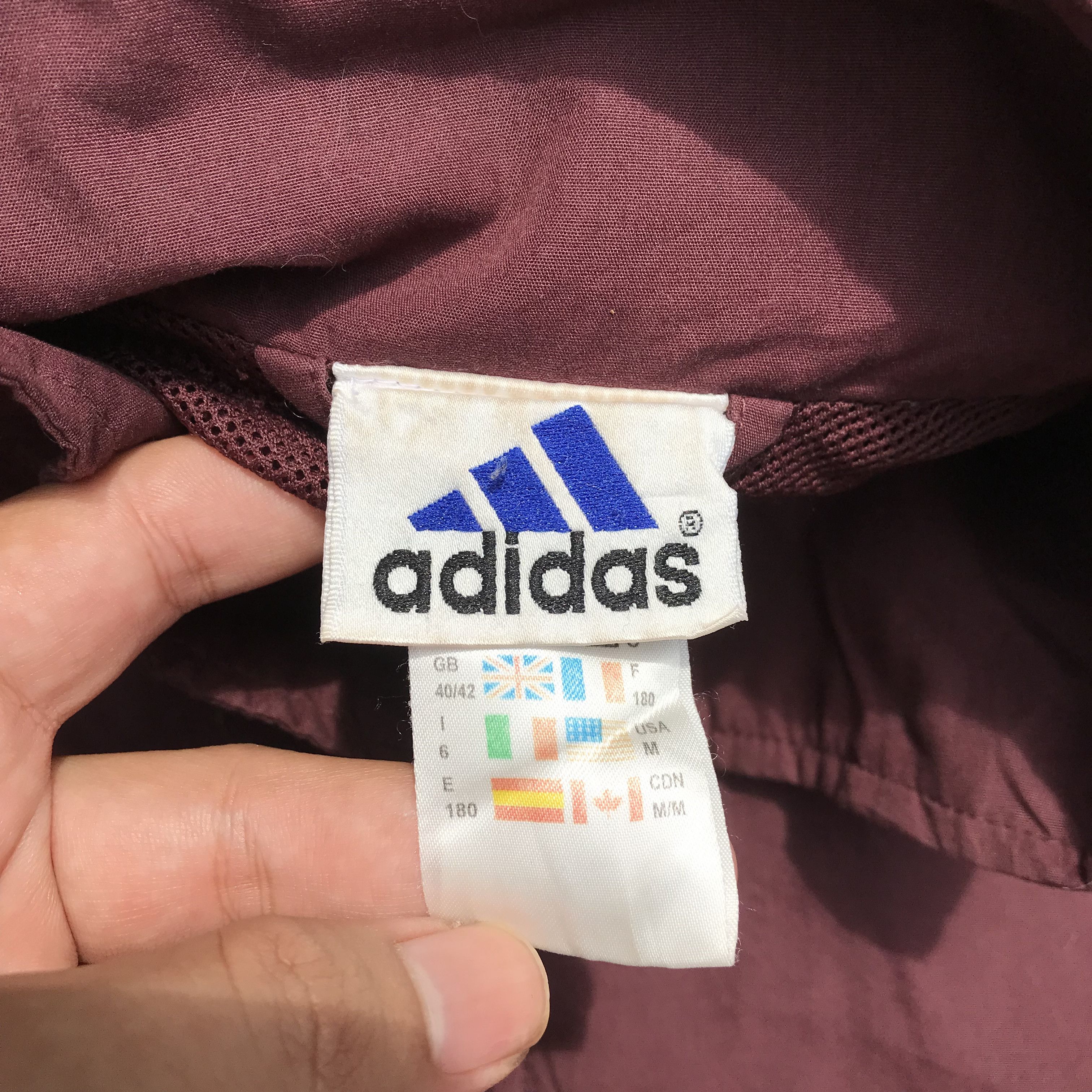 Adidas Vintage Adidas Originals Performance balloon Tracktop Size US L / EU 52-54 / 3 - 4 Thumbnail