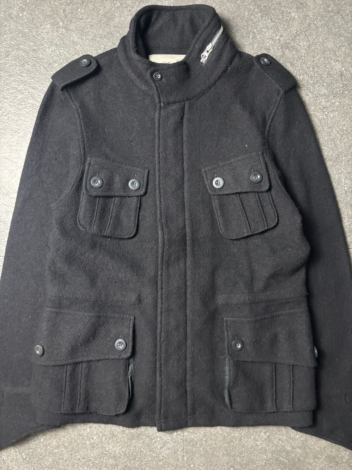 PPFM 2000s PPFM MIL-SPEC Wool 3D Multipocket Jacket Vkei Style Size US M / EU 48-50 / 2 - 3 Thumbnail