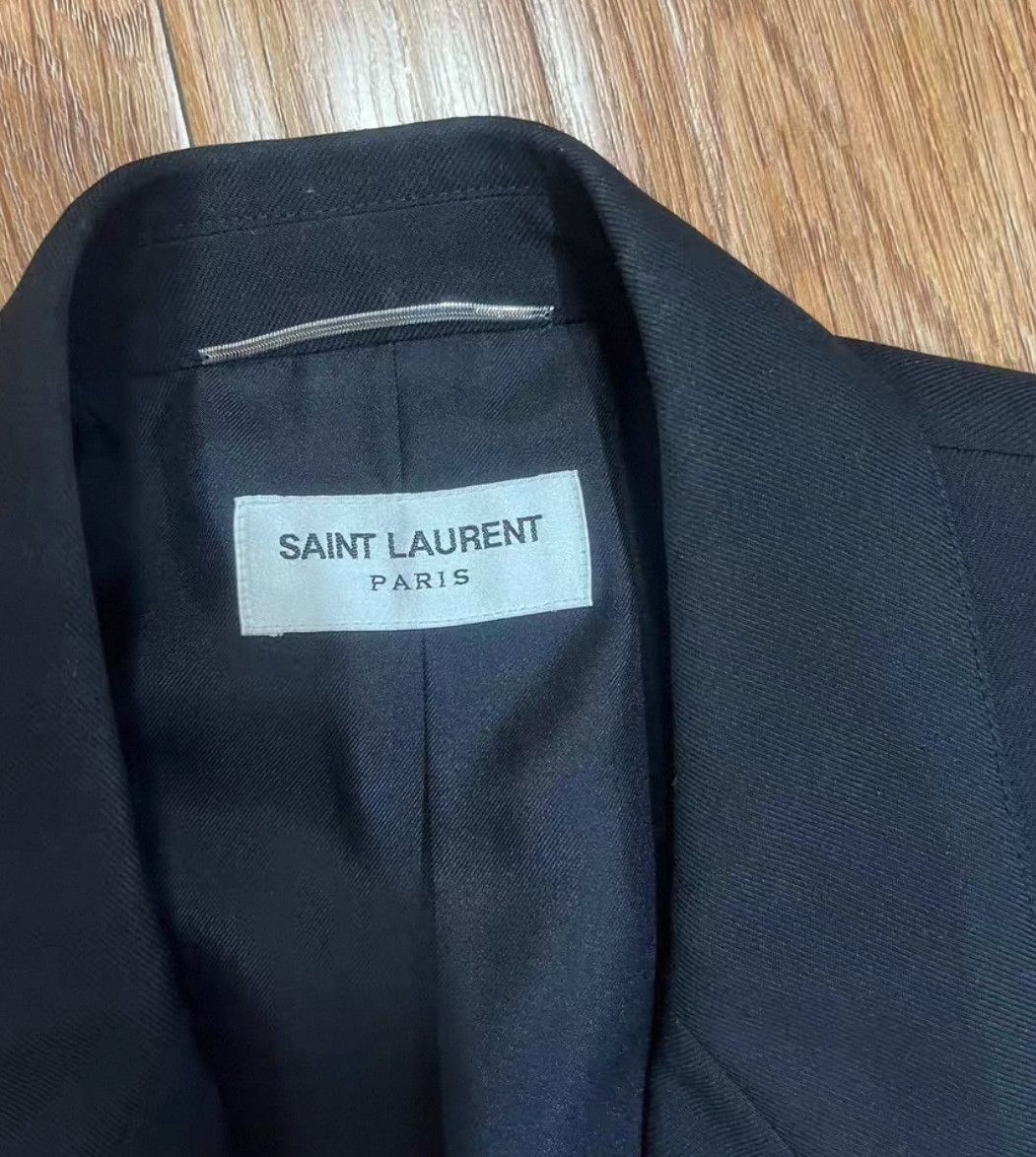 Saint Laurent Paris Saint Laurent Double-Breasted Military Jacket. Size US S / EU 44-46 / 1 - 9 Thumbnail