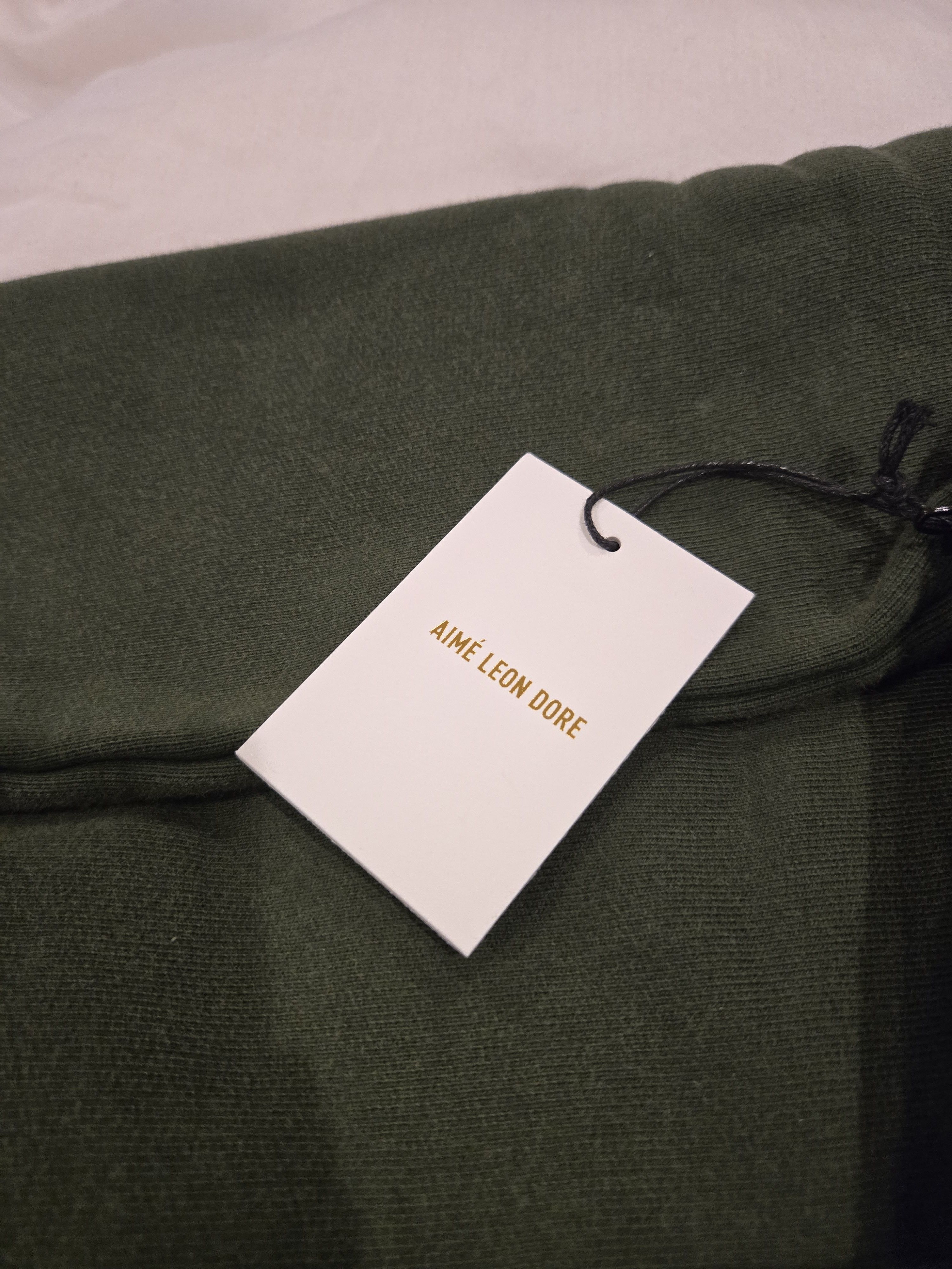 Aime Leon Dore Tonal Unisphere Crewneck Sweatshirt Kombu Green Size US M / EU 48-50 / 2 - 4 Thumbnail
