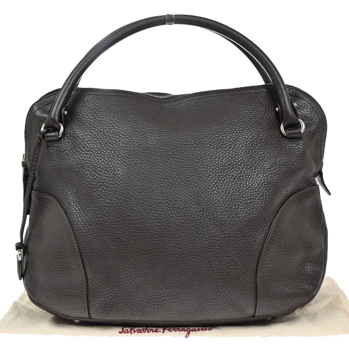 Salvatore Ferragamo Salvatore Ferragamo Gancini handbag Leather Size ONE SIZE - 1 Thumbnail