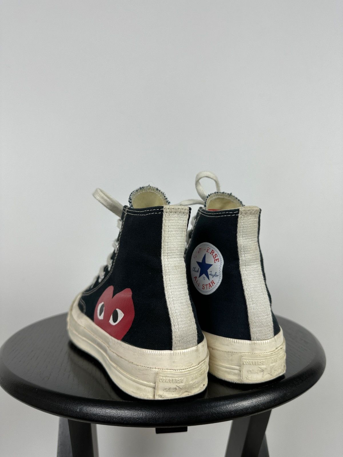 Comme des Garcons Comme Des Garçons x Chuck Taylor Converse All Star Hi Top Size US 7.5 / IT 37.5 - 3 Thumbnail