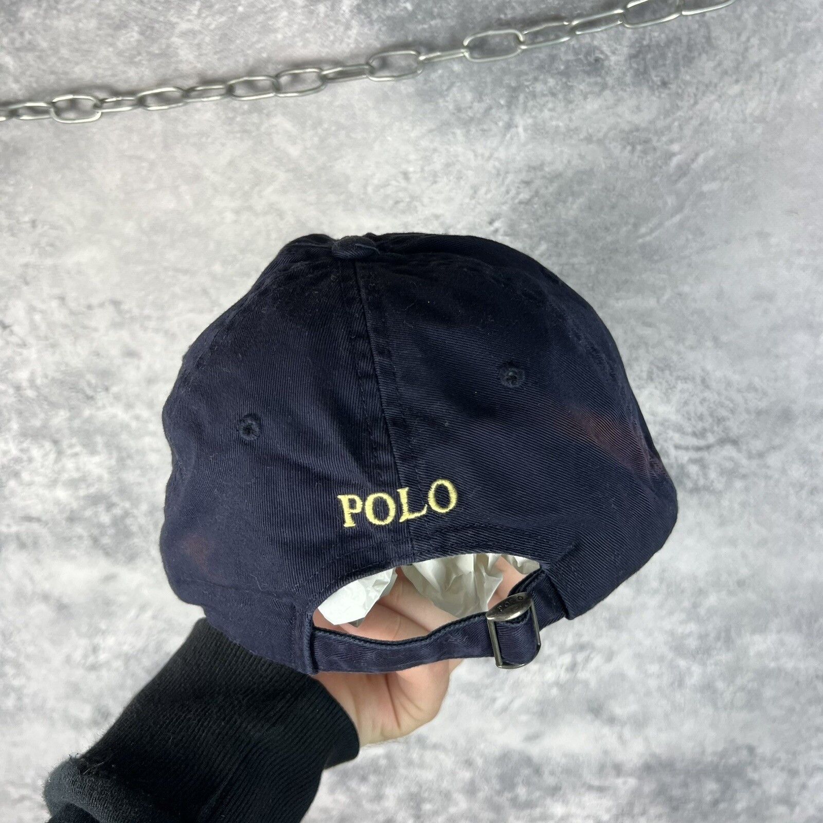 Polo Ralph Lauren Polo Ralph Lauren Cap Men's Blue Cotton One Size ` Size ONE SIZE - 4 Thumbnail
