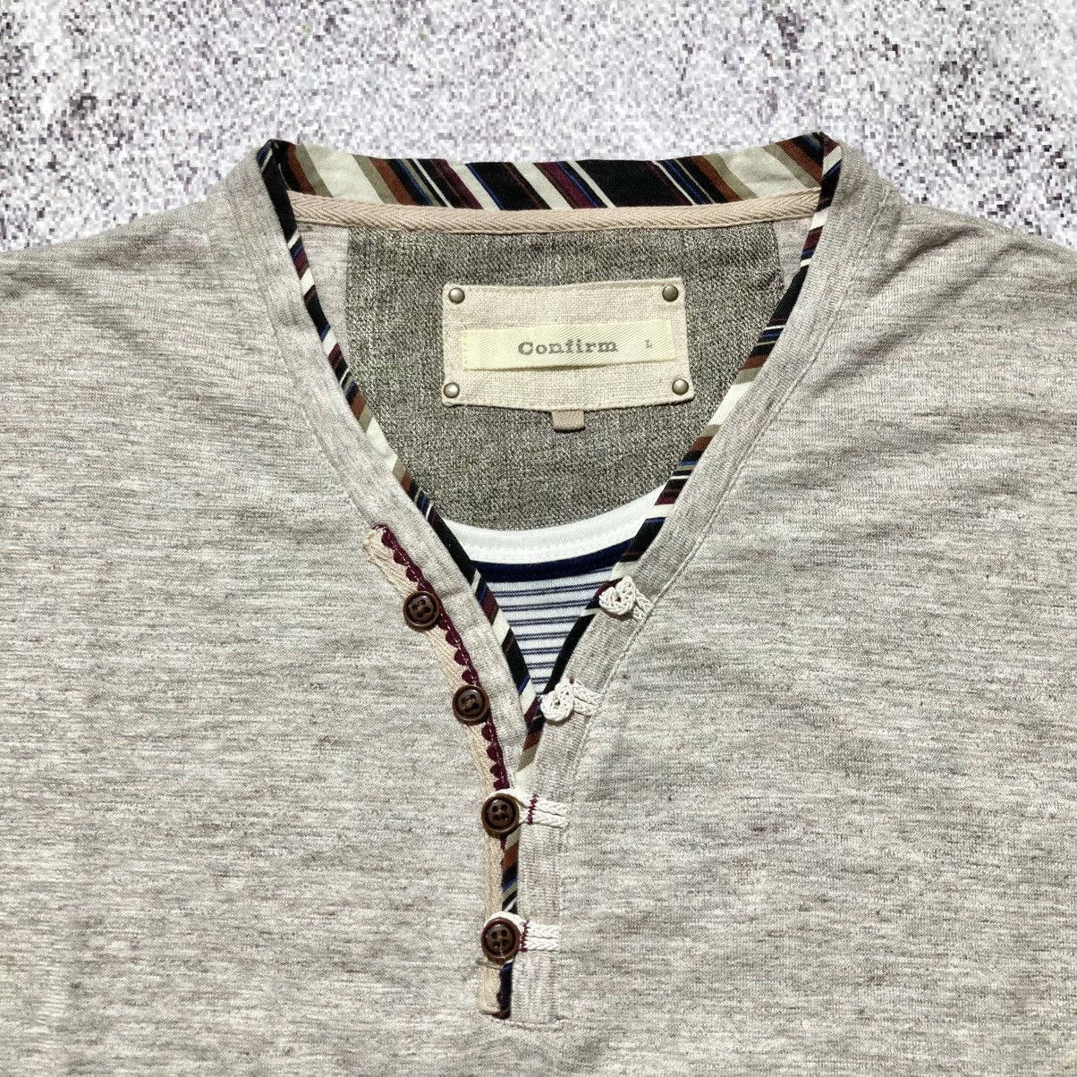 Japanese Brand 2000s Confirm Japanese Double Layers Goa Lgb Tee Gothic Size US L / EU 52-54 / 3 - 7 Thumbnail