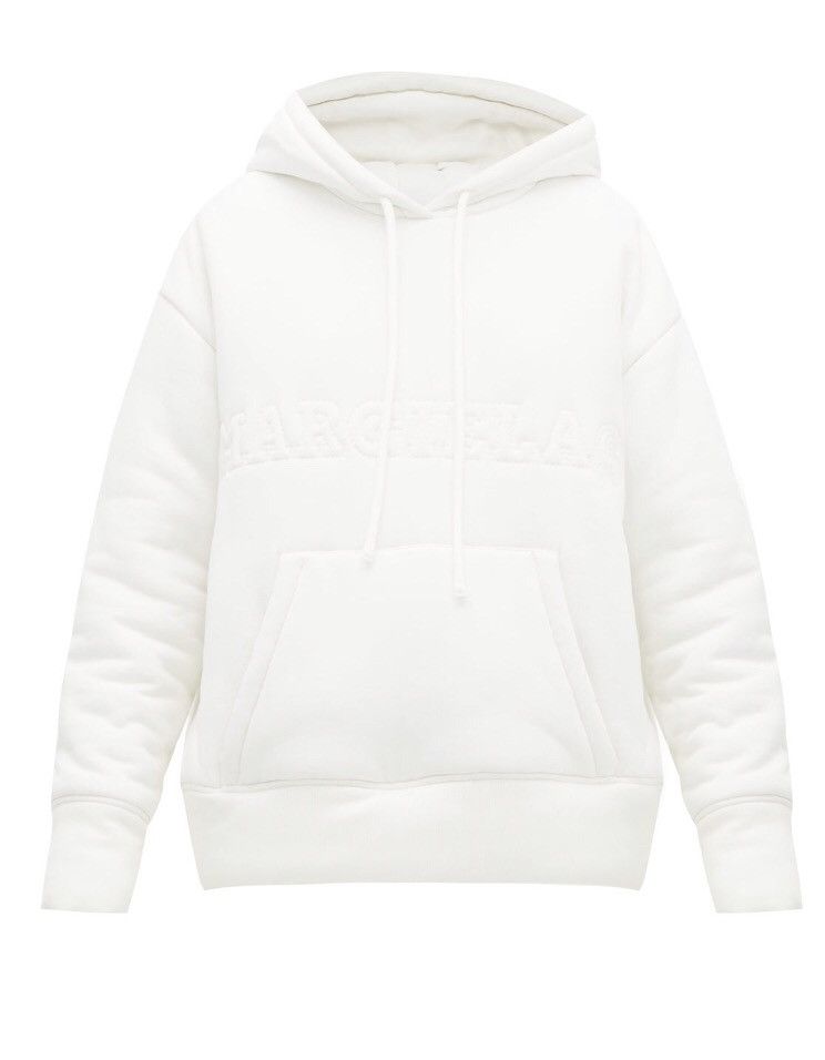 MM6 MM6 padded embossed oversized hoodie Size US M / EU 48-50 / 2 - 1 Thumbnail