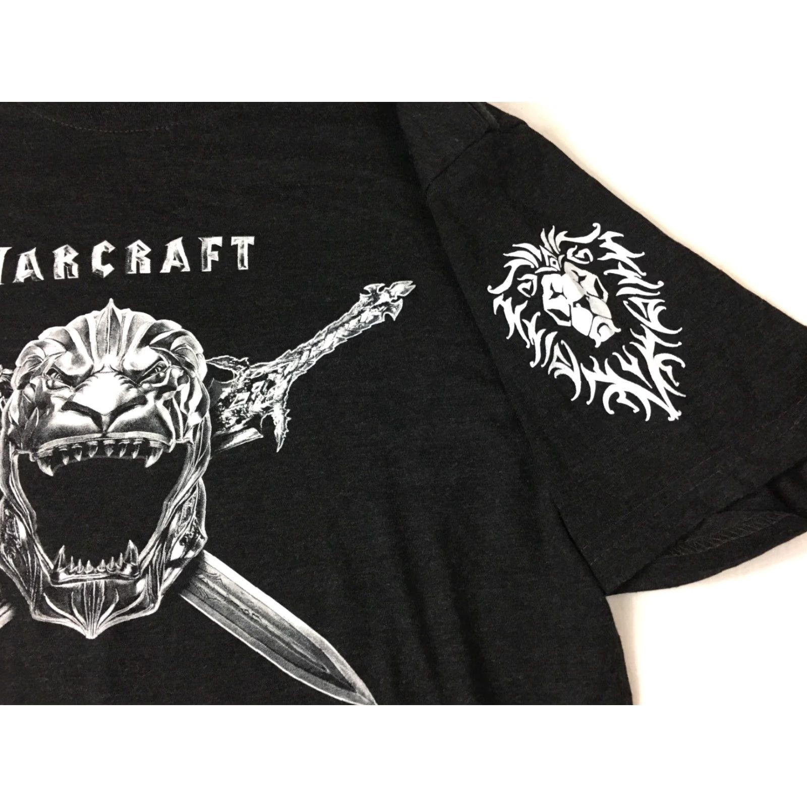 Vintage VINTAGE Warcraft Alliance Lion T Shirt Sz S - NWOT Black Tee Size US S / EU 44-46 / 1 - 3 Thumbnail