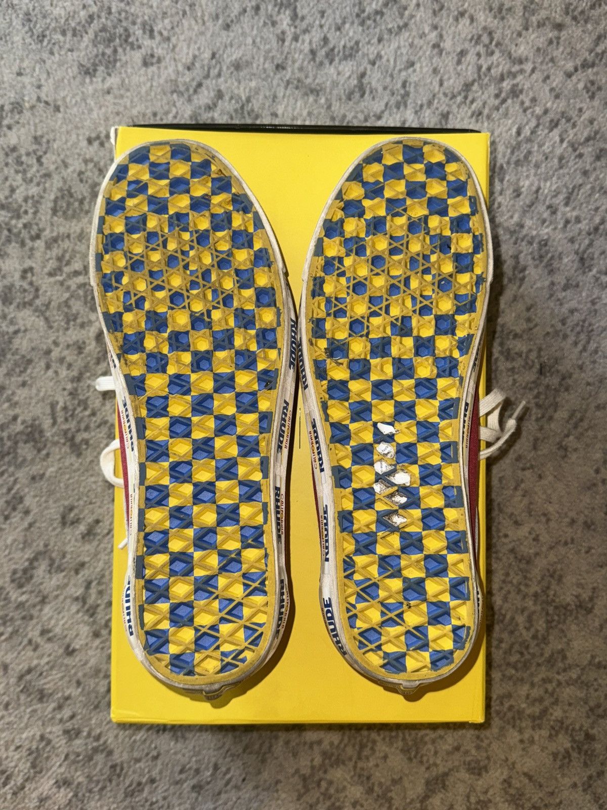 Rhude × Vans Vans Bold Ni Rhude Red Size US 11.5 / EU 44-45 - 7 Thumbnail