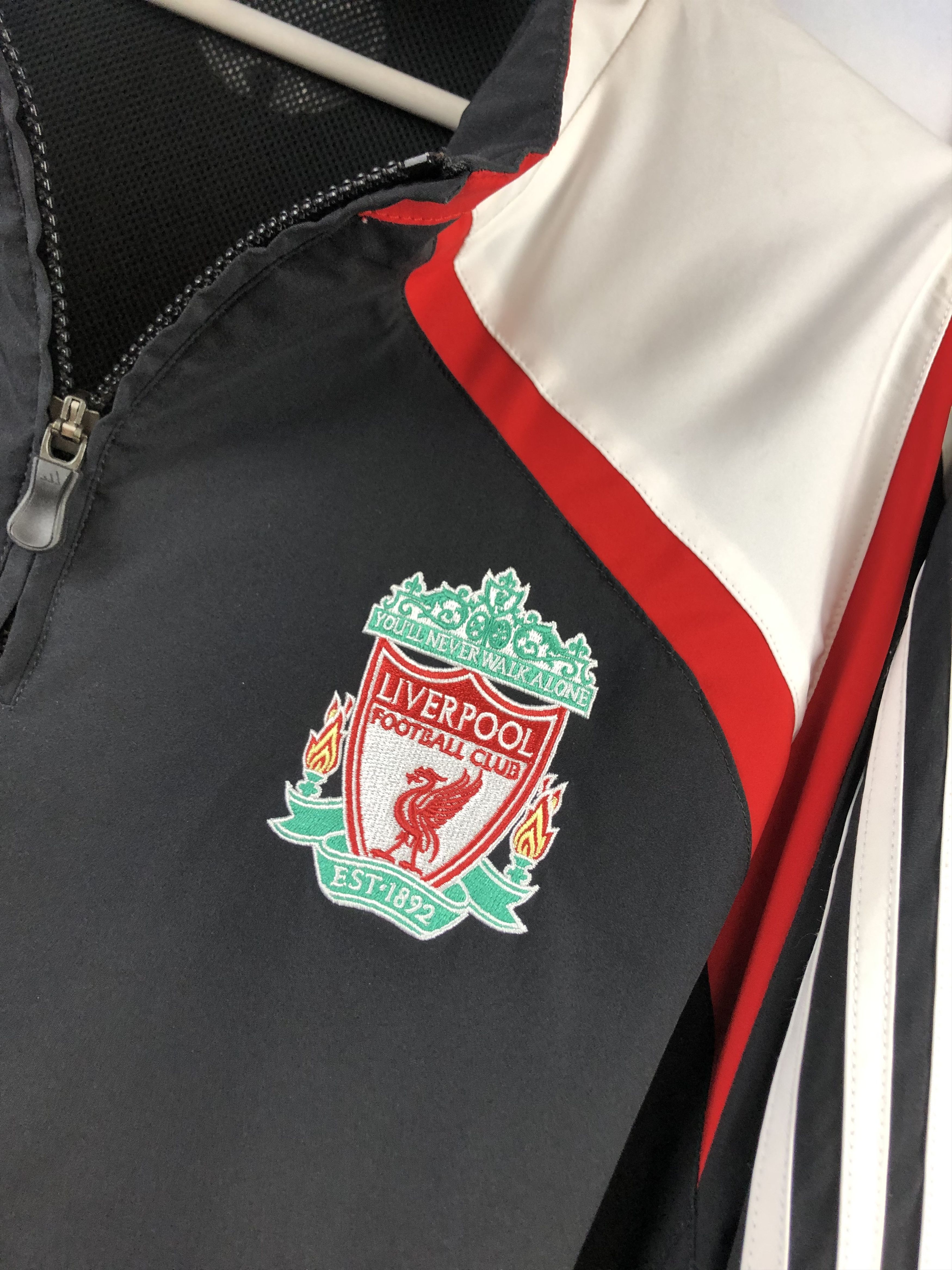 Adidas Vintage Adidas FC Liverpool Football Jacket Track Top Men Size US XL / EU 56 / 4 - 5 Thumbnail