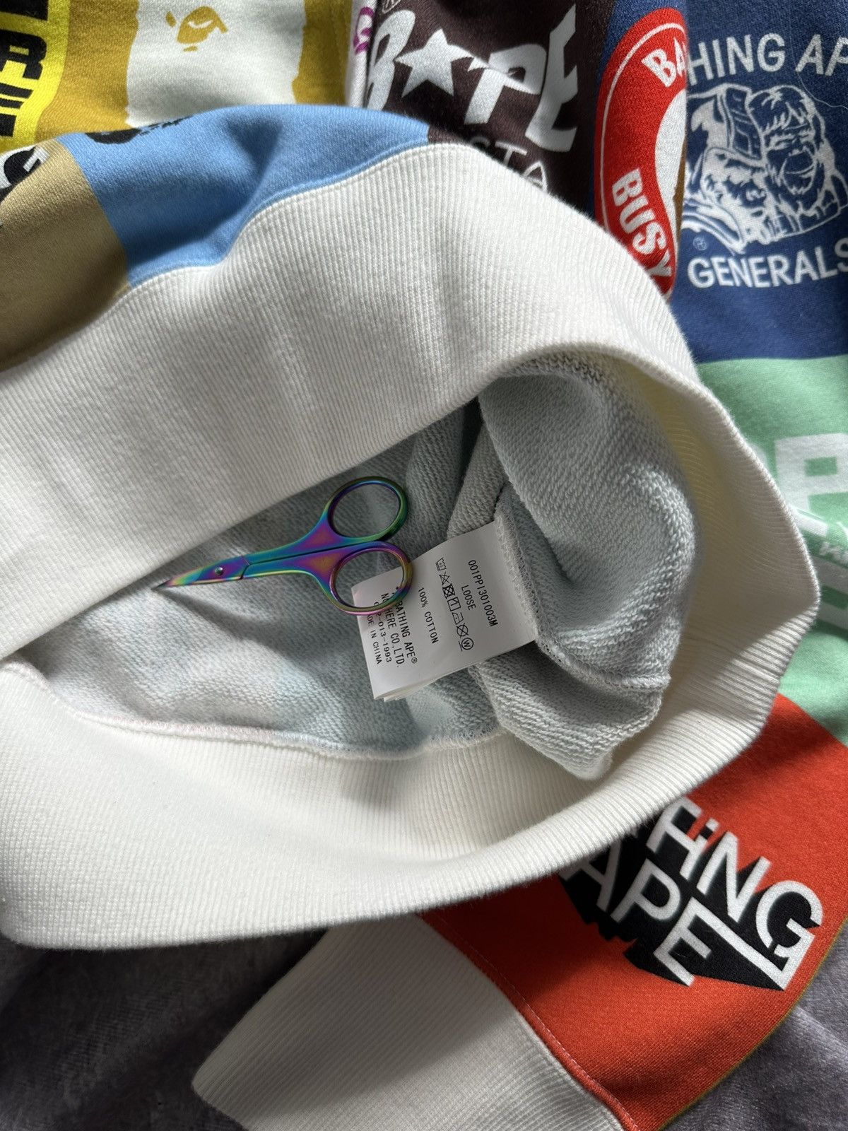 Bape BAPE Classic Logo Loose Fit Pullover Hoodie Size US S / EU 44-46 / 1 - 8 Thumbnail