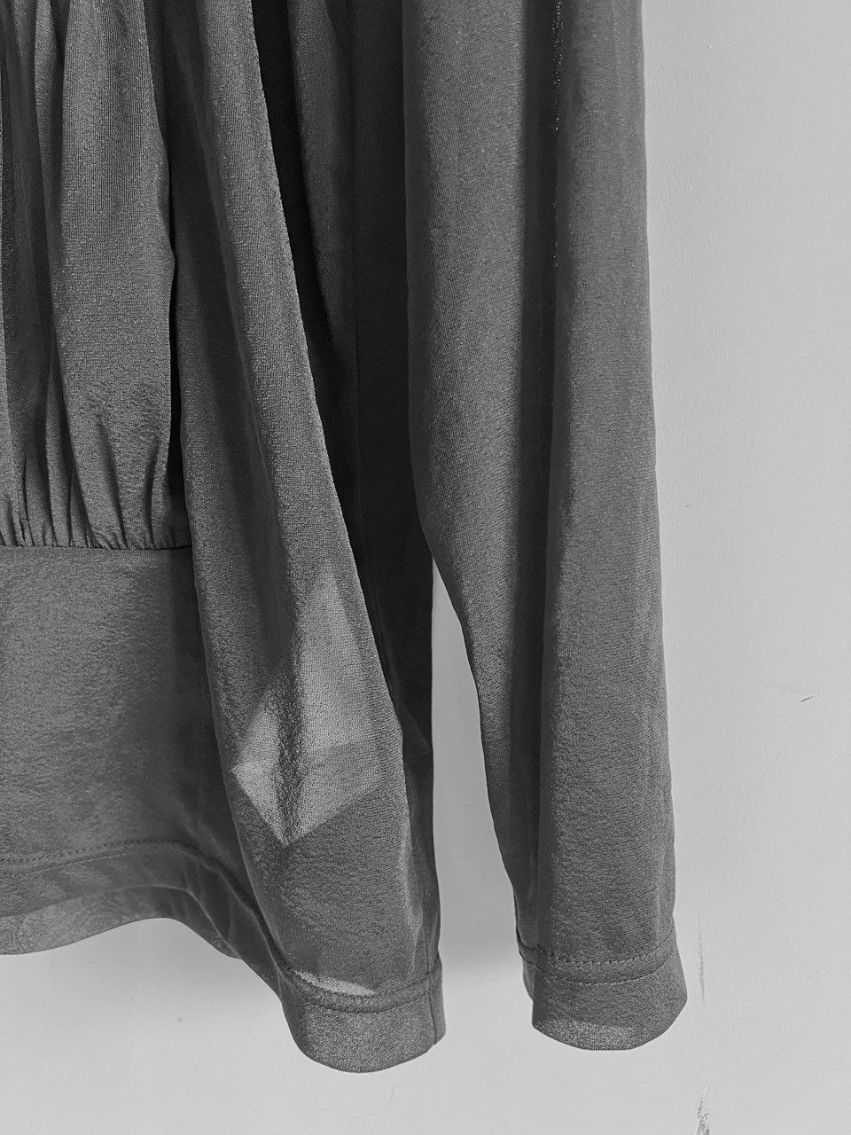 Comme des Garcons COMME des GARCONS - Sheer Gathered Patchwork Long Sleeve Top Size M / US 6-8 / IT 42-44 - 4 Thumbnail