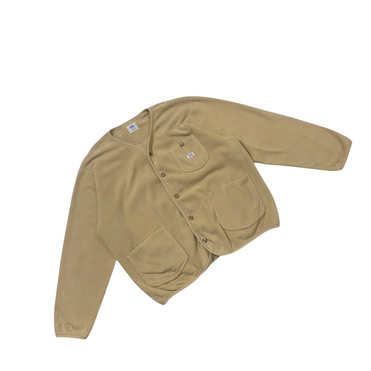 Lee Lee X Ciopanic collarless fleece jacket Size US M / EU 48-50 / 2 - 4 Thumbnail