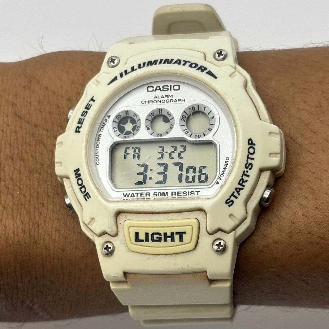 Casio 90s Cream Casio Men's Digital Watch Size ONE SIZE - 2 Thumbnail