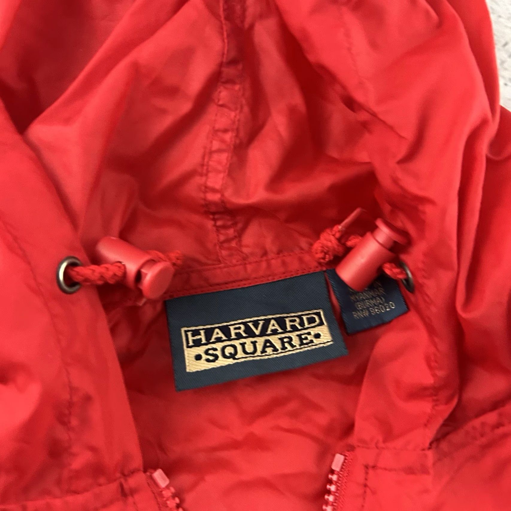 Vintage VTG Harvard Square Cessna Anorak Lightweight Windbreaker Jacket Mens XL Red Size US XL / EU 56 / 4 - 3 Thumbnail