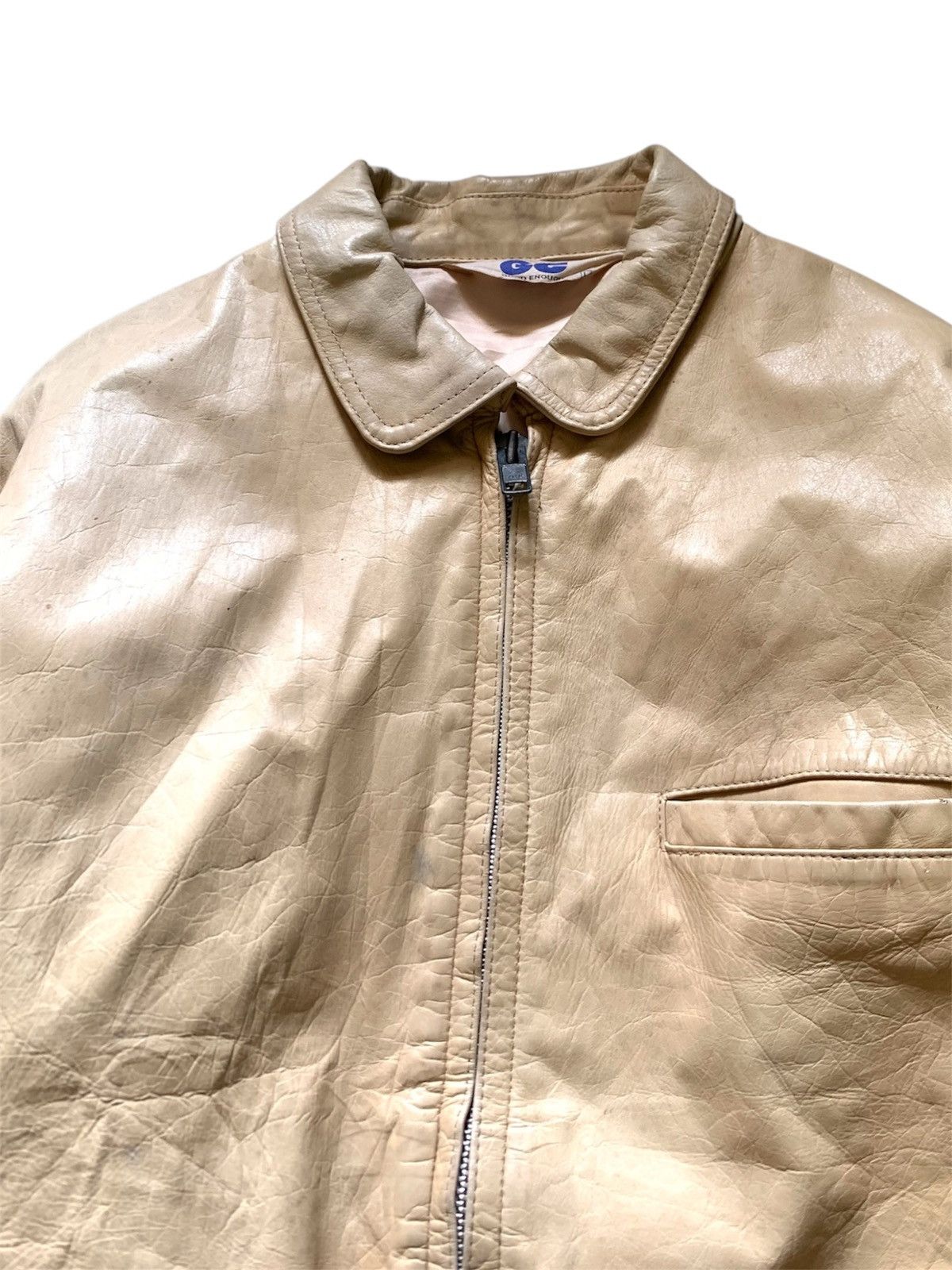 Good Enough Vintage Good Enough Leather Jacket Size US L / EU 52-54 / 3 - 3 Thumbnail