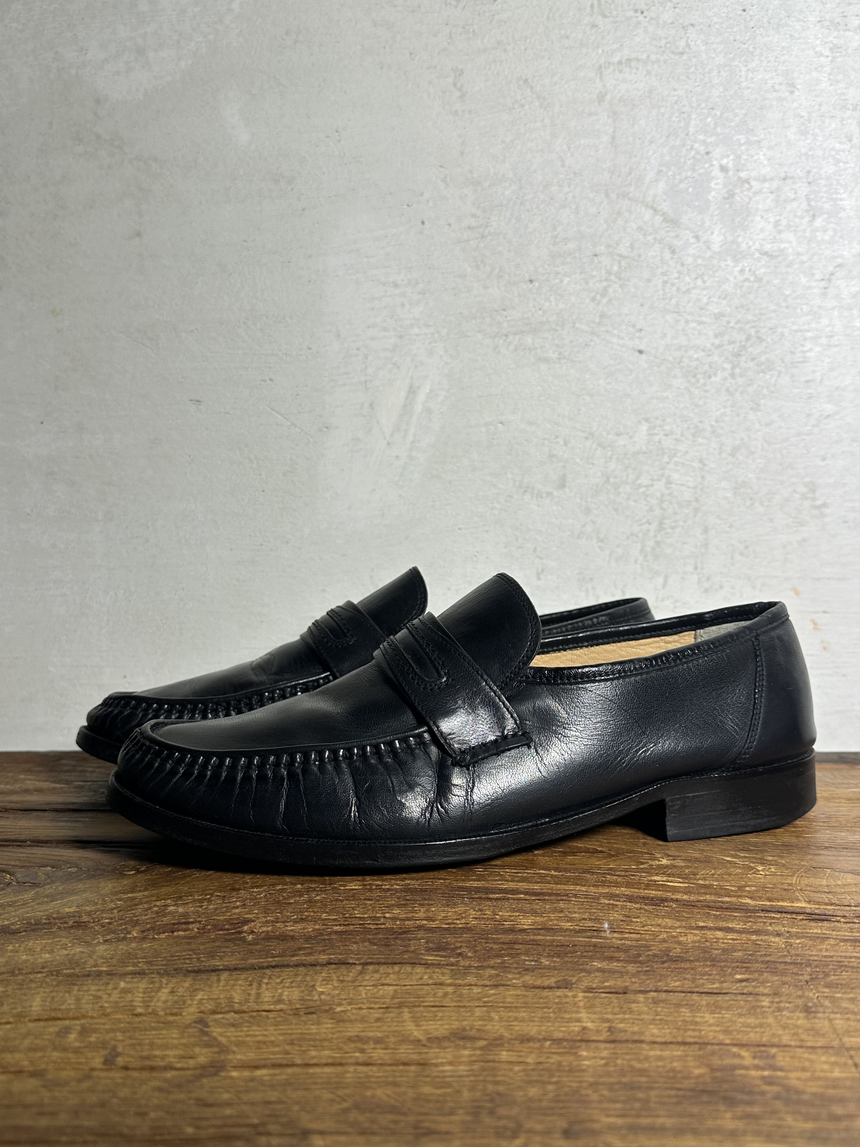 Handmade Custom Ordered Leather Loafers from Antonio Barnieri Size US 11 / EU 44 - 2 Thumbnail