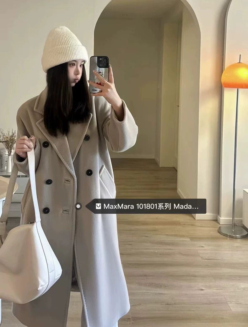 Max Mara Max Mara Sand 101801 wool coat Size M / US 6-8 / IT 42-44 - 7 Thumbnail