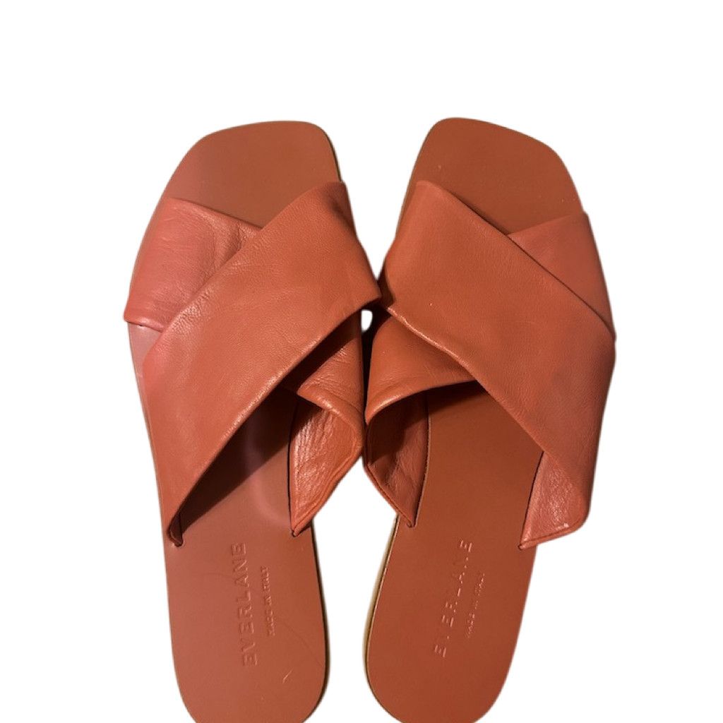 Everlane The Day Crossover Sandal in Burnt Sienna Size US 5 / IT 35 - 2 Thumbnail
