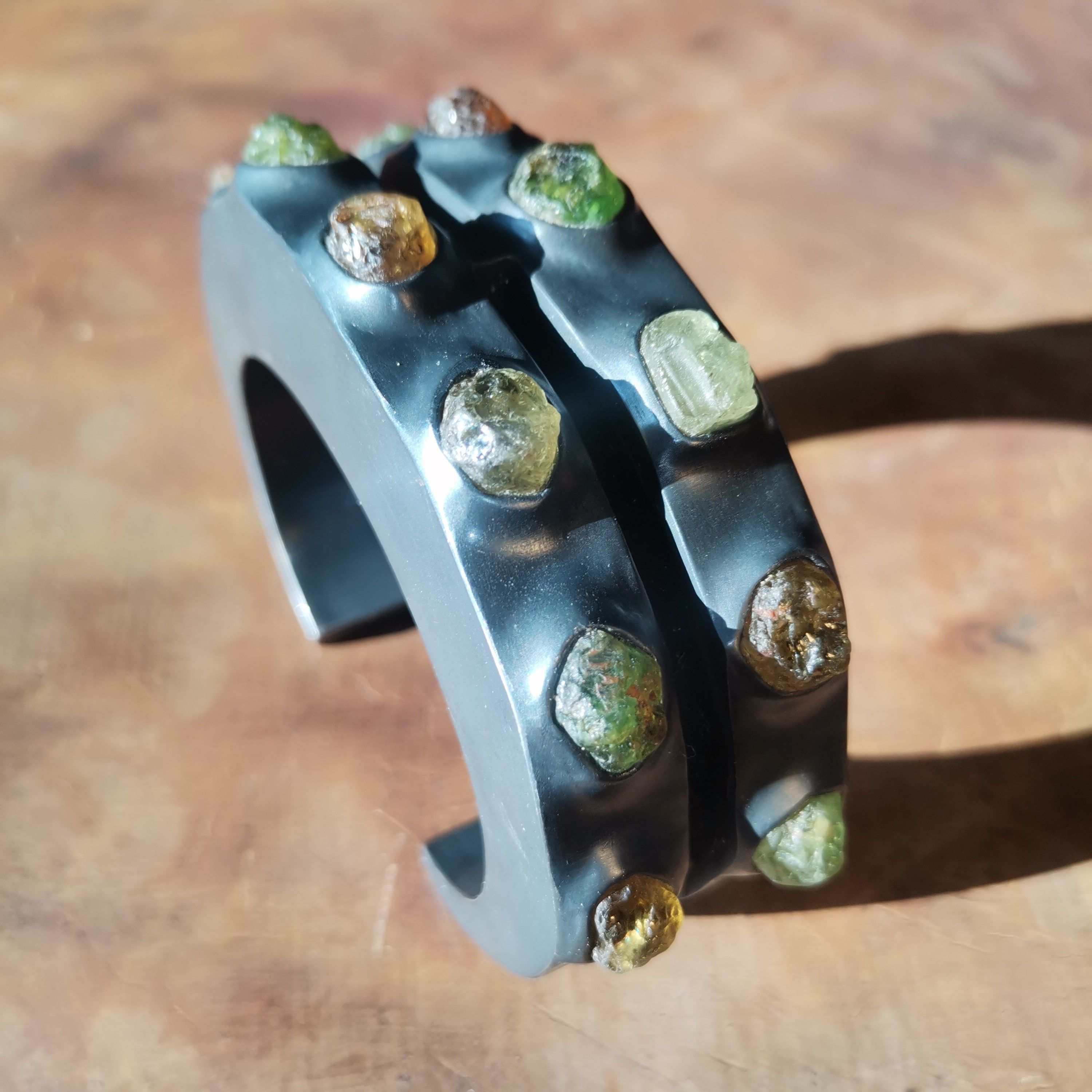 Parts Of Four Crescent Crevice Bracelet (Terrestrial Surfaced, Peridot) Size ONE SIZE - 12 Thumbnail