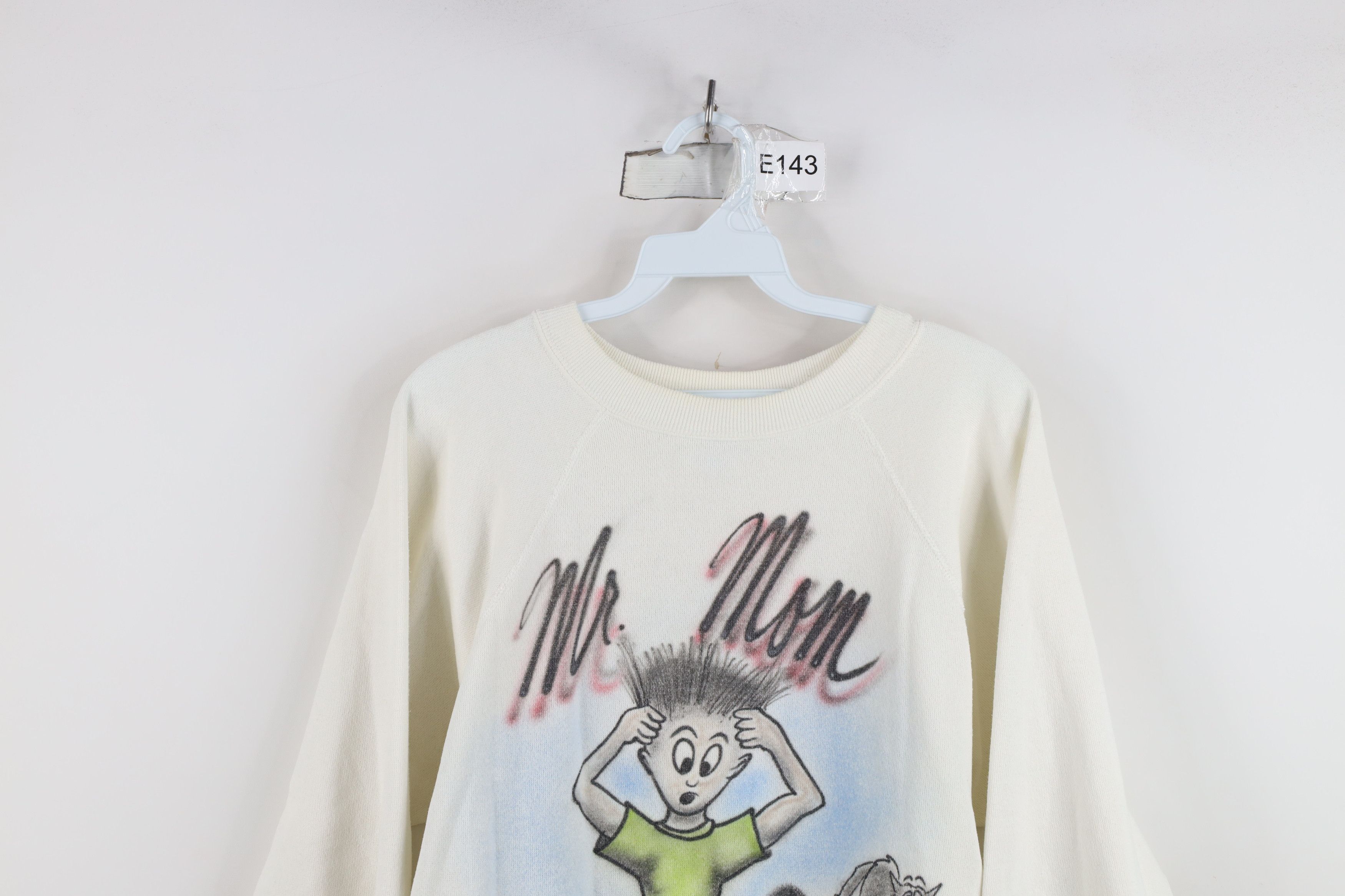 Vintage Vintage 90s Air Brush Mr Mom Crewneck Sweatshirt USA Size US M / EU 48-50 / 2 - 2 Thumbnail