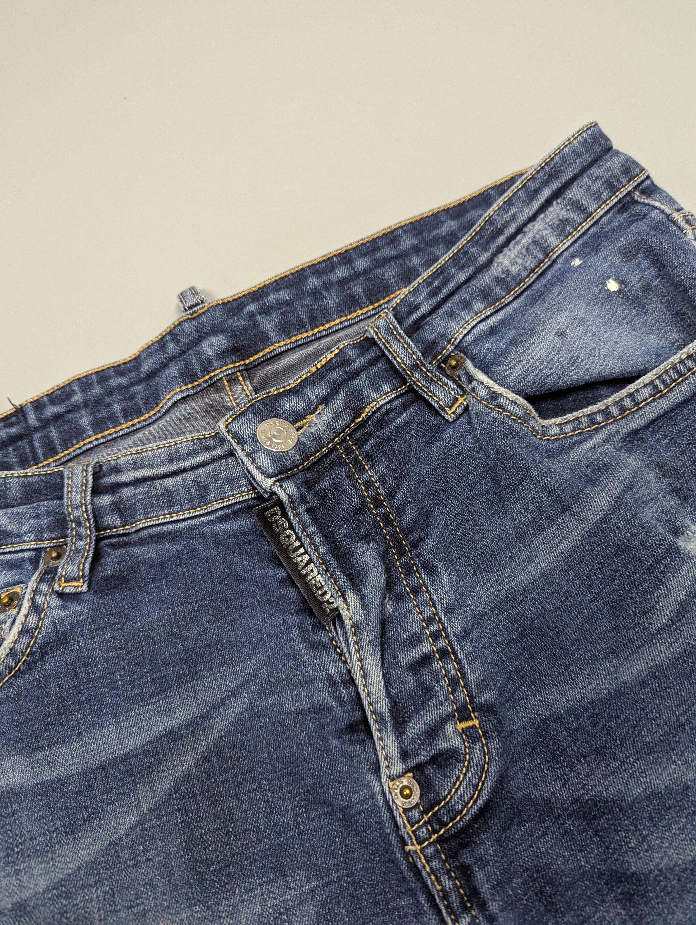Dsquared2 Dsquared2 Icon Slim Distressed Jeans 48 Italy Size US 32 / EU 48 - 5 Thumbnail