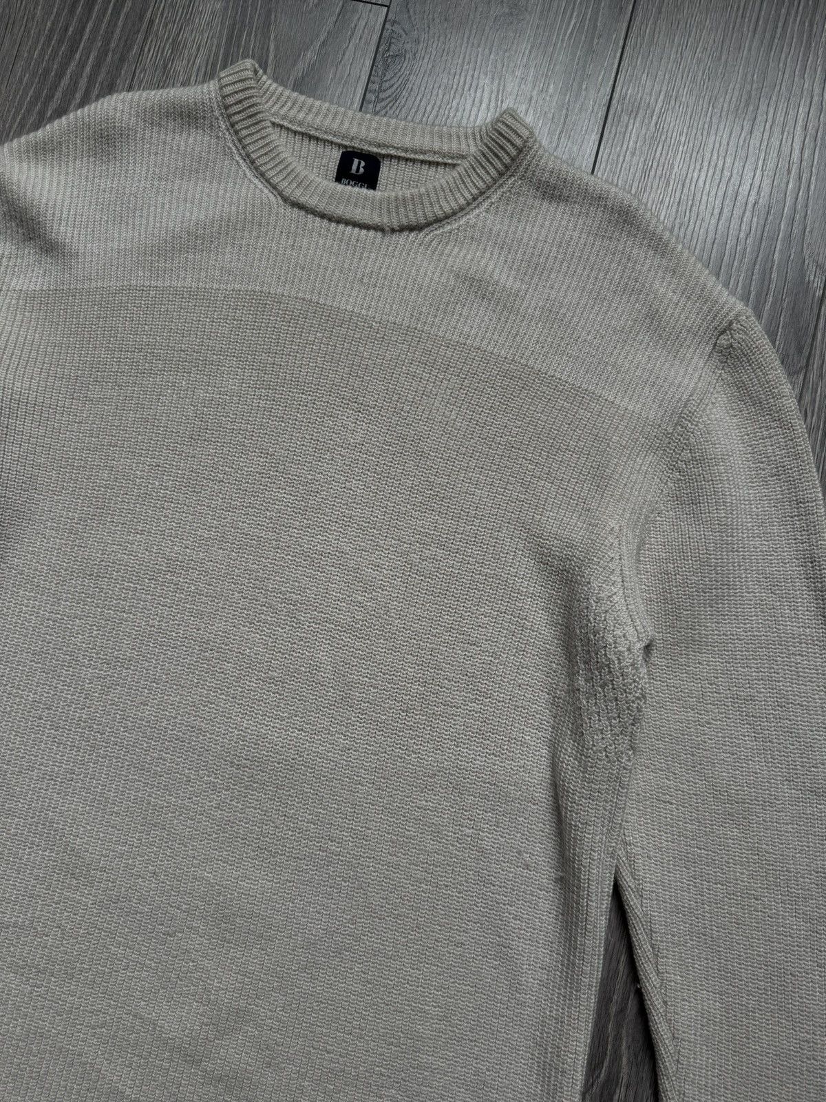 Boggi Boggi Milano Wool Knitted sweater XXL/XL in beige Size US XXL / EU 58 / 5 - 4 Thumbnail