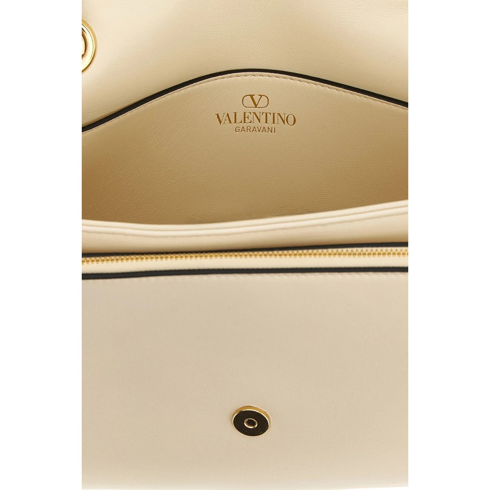 Valentino VALENTINO GARAVANI Djuna Ivory Shoulder Bag New Size ONE SIZE - 4 Thumbnail