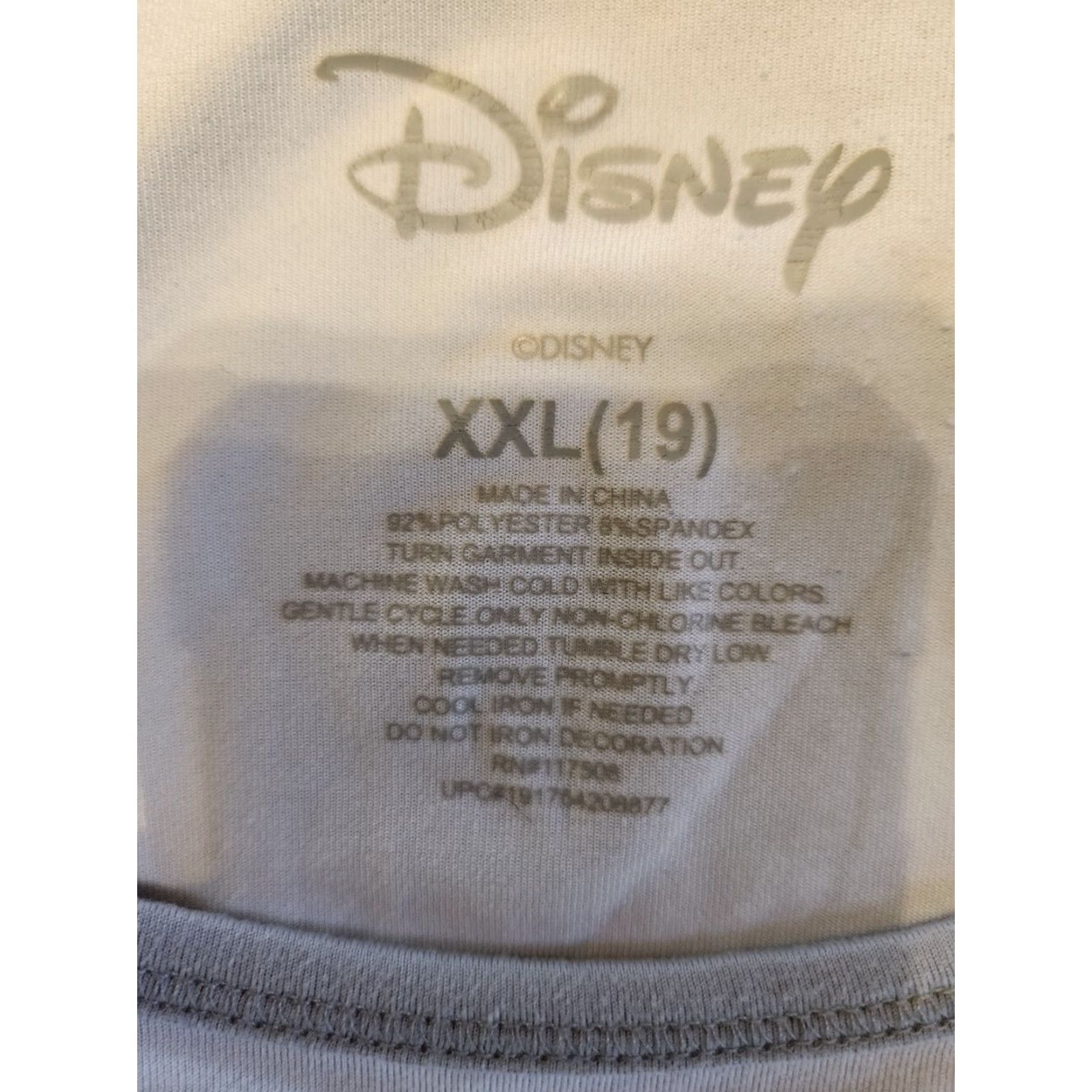 Disney VINTAGE? No. Juniors Disney St. Patrick's Day Mickey Mouse 3/4 Sleeve Shirt XXL 2XL Gray Crew Neck T-Shirt Womens Boys Girls? Size XXL / US 16-18 / IT 52-54 - 5 Thumbnail