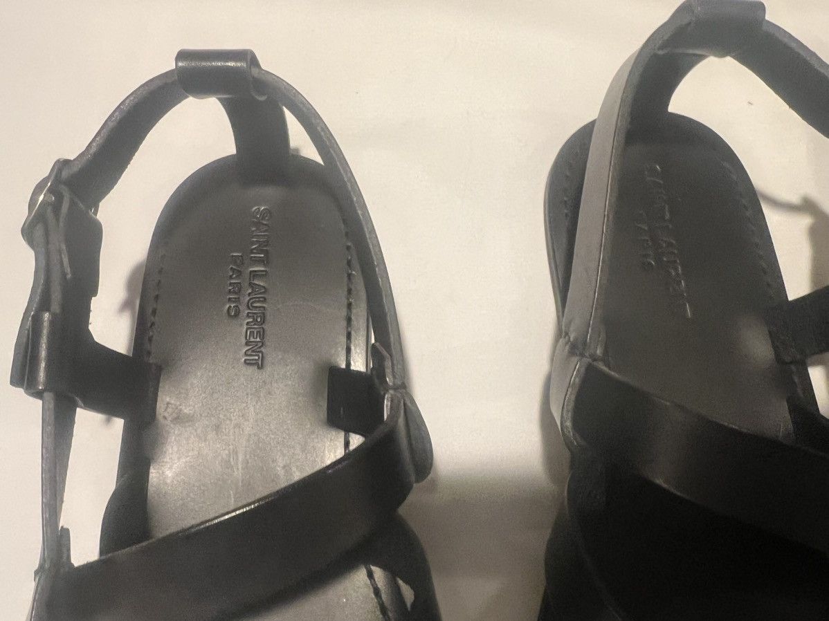 Saint Laurent Paris Saint Laurent men’s sandals. 44/11. $1090 Size US 11 / EU 44 - 4 Thumbnail