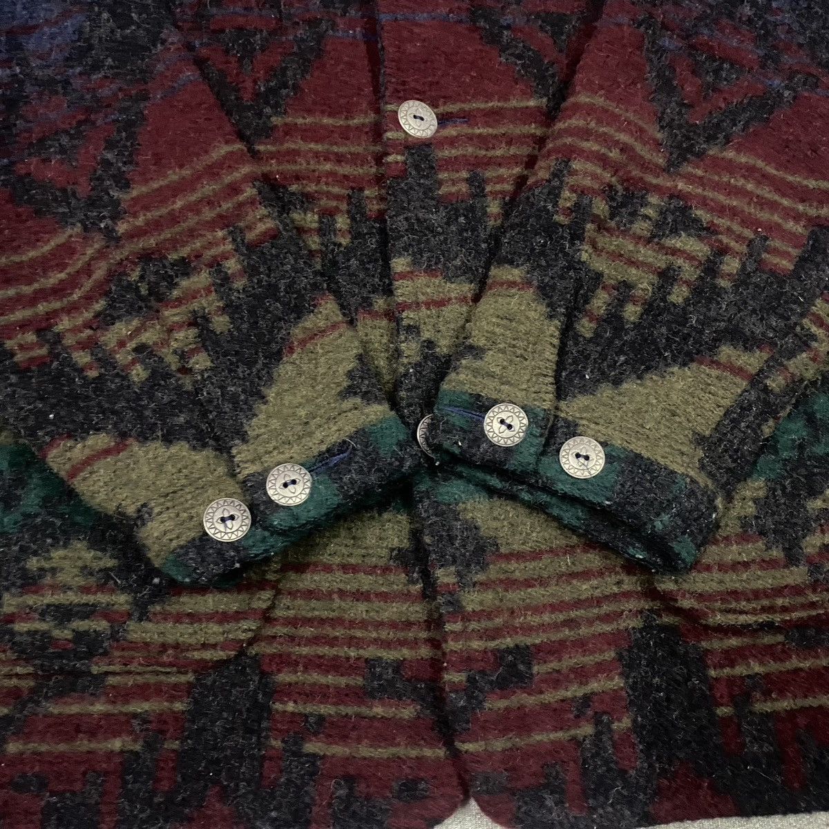 L.L. Bean × Native Vintage LL Bean Aztech Navajo Wool Jacket Size US M / EU 48-50 / 2 - 4 Thumbnail