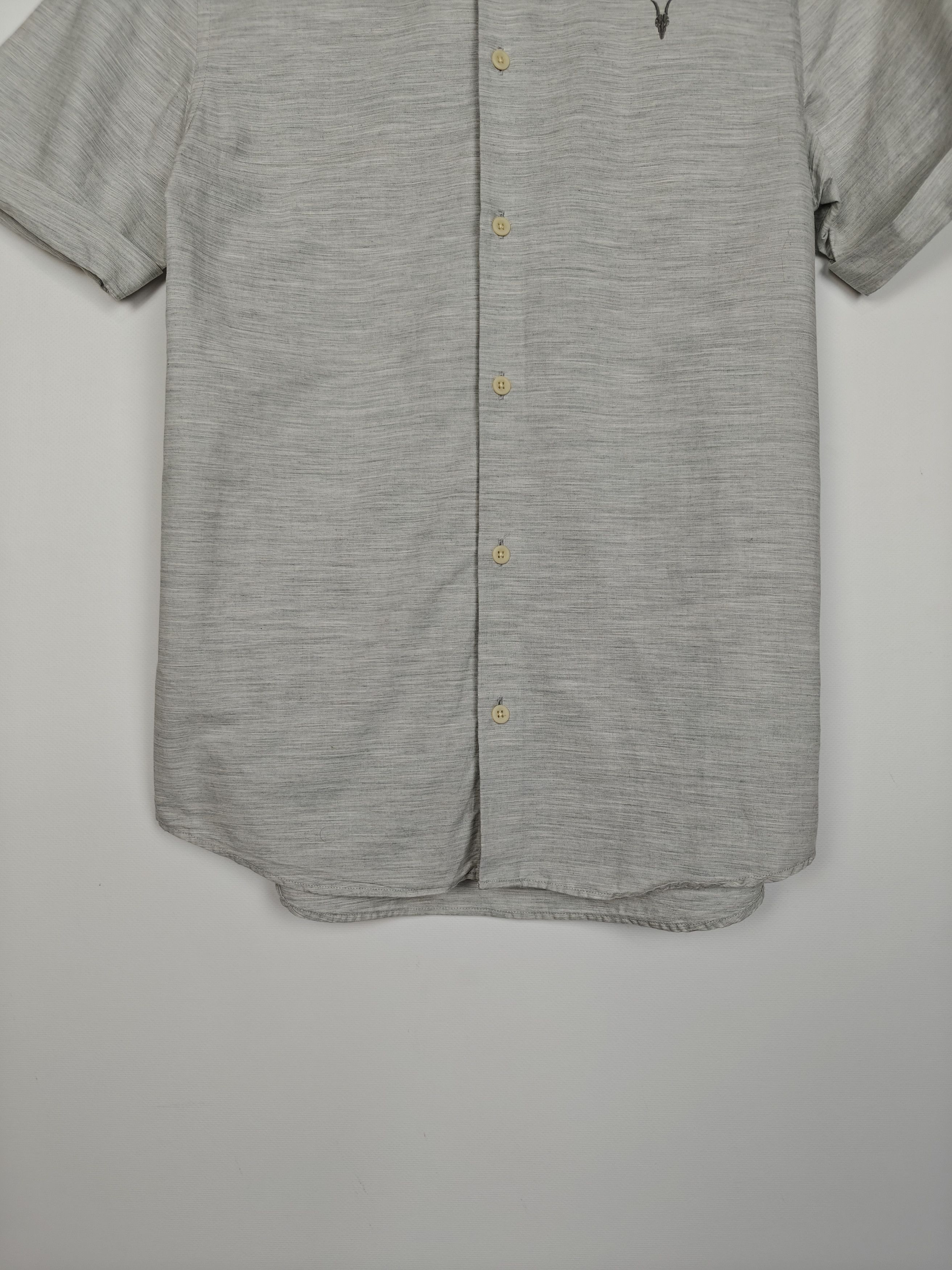 Allsaints Allsaints Avila SS Shirt Small Logo Gray size S Size US S / EU 44-46 / 1 - 3 Thumbnail