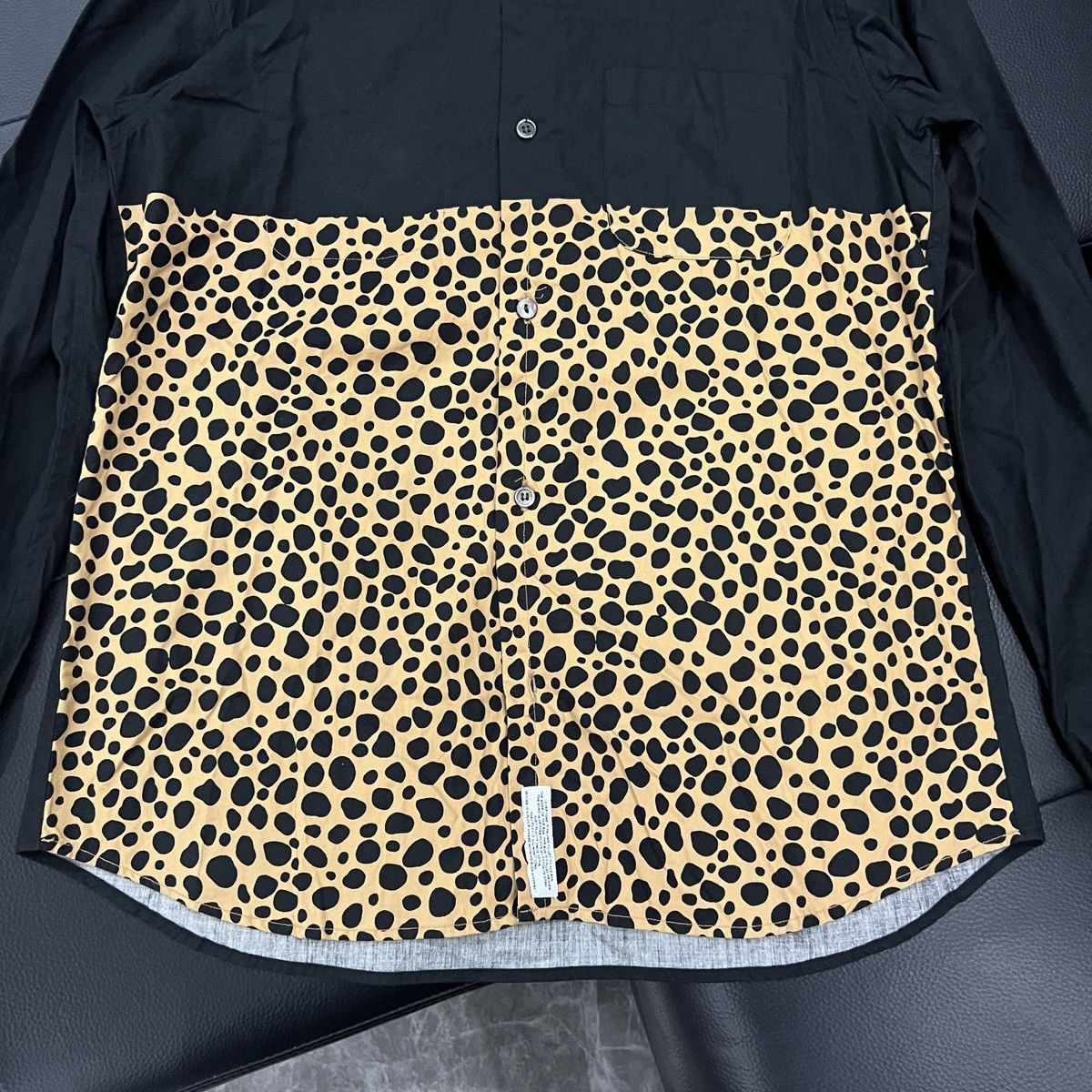 Undercover Undercover SS13 Lookbook Leopard Panel Shirt Size US L / EU 52-54 / 3 - 6 Thumbnail