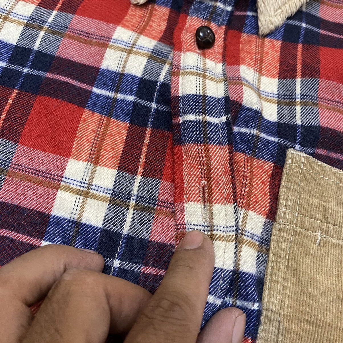 291295=Homme 291295=Homme Flannel Button Shirt Size US M / EU 48-50 / 2 - 4 Thumbnail