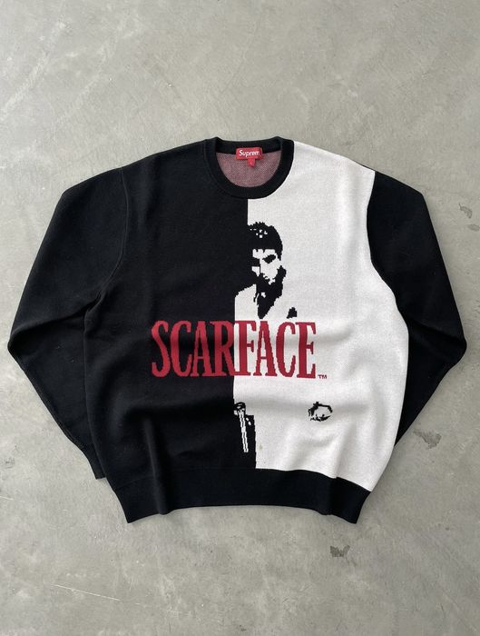 Supreme Supreme Scarface knit sweater Grailed