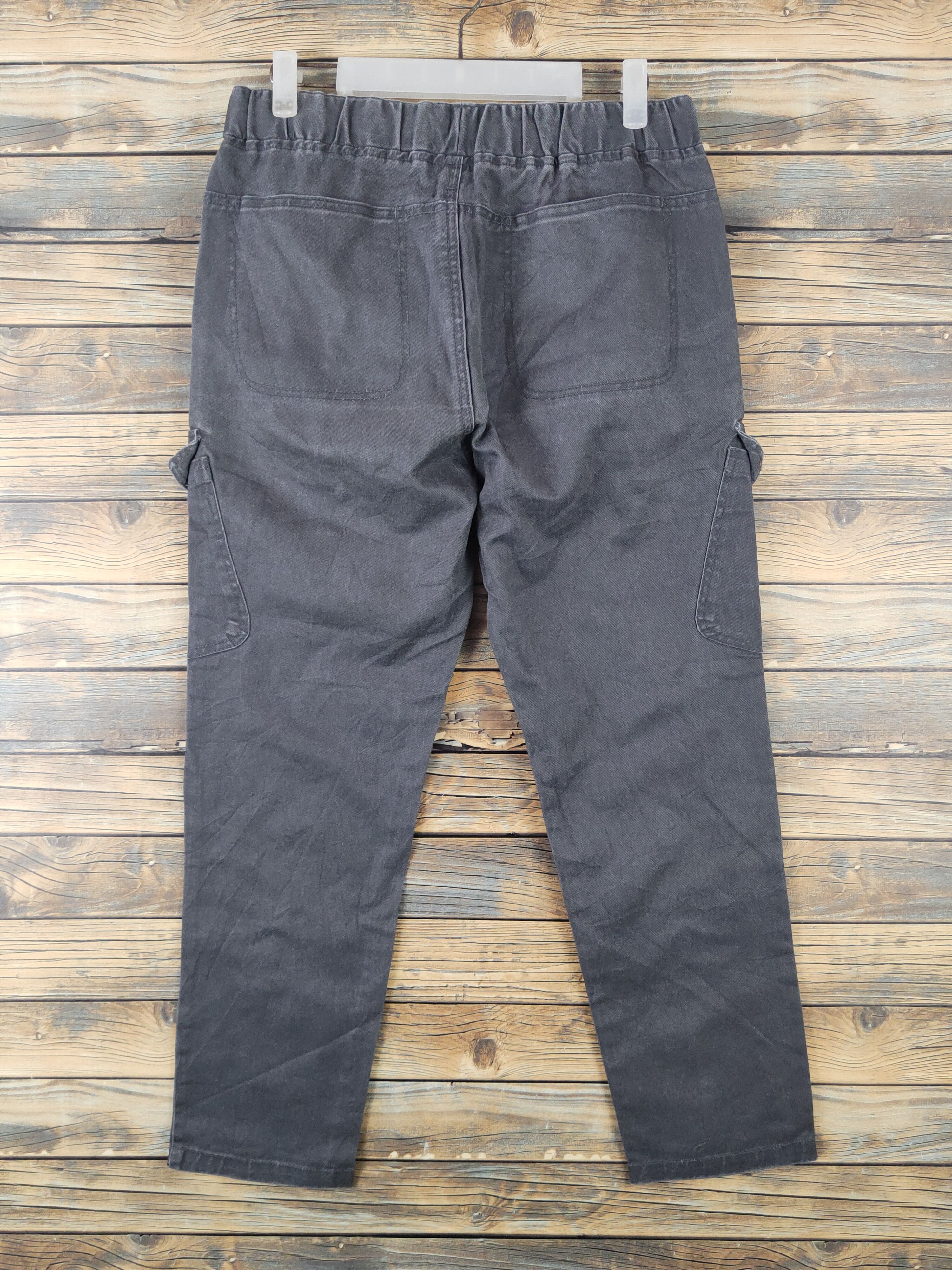 Japanese Brand DLL H.Connect Gray Multipocket Tactical Cargo Pants #273 Size US 30 / EU 46 - 7 Thumbnail