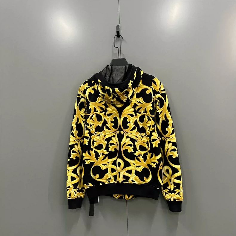 Versace Versace A classic patterned hooded jacket Size US M / EU 48-50 / 2 - 2 Thumbnail