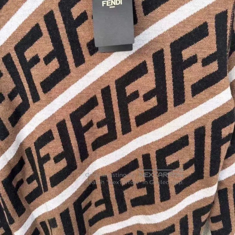 Fendi Fendi Printed FF sweater Size US S / EU 44-46 / 1 - 3 Thumbnail