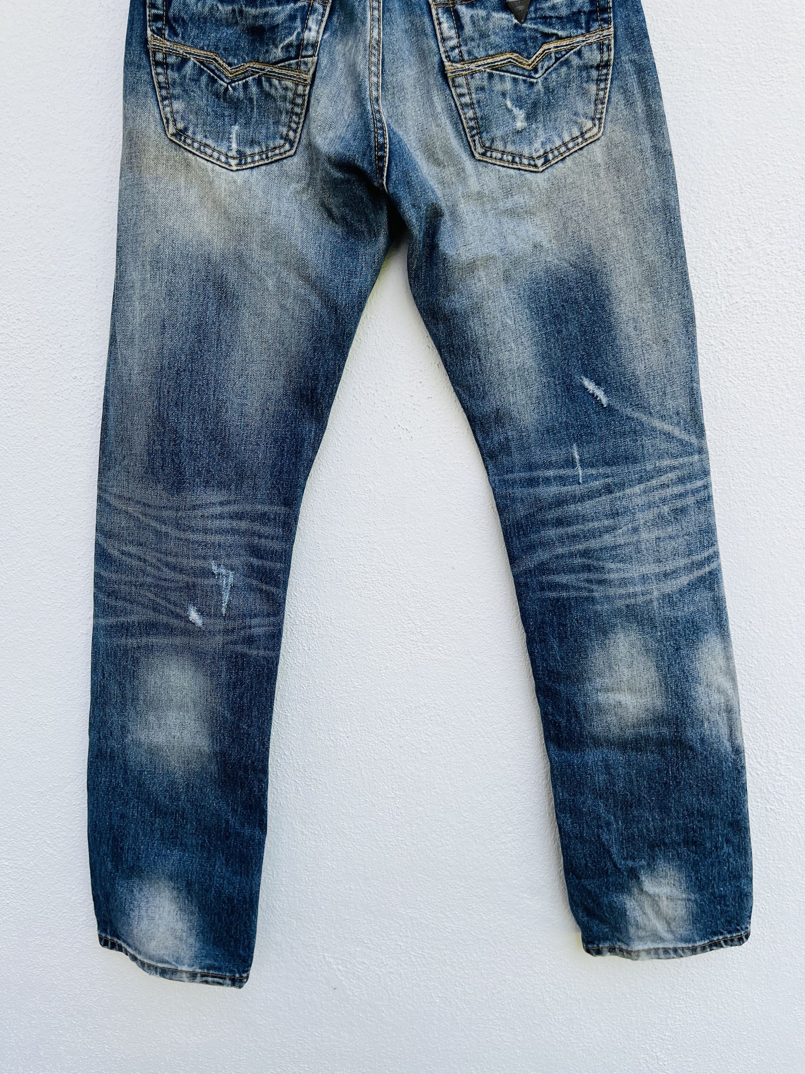 Guess × Japanese Brand Vintage Guess Distressed Japanese Designer Fashion Style Size US 29 - 9 Thumbnail