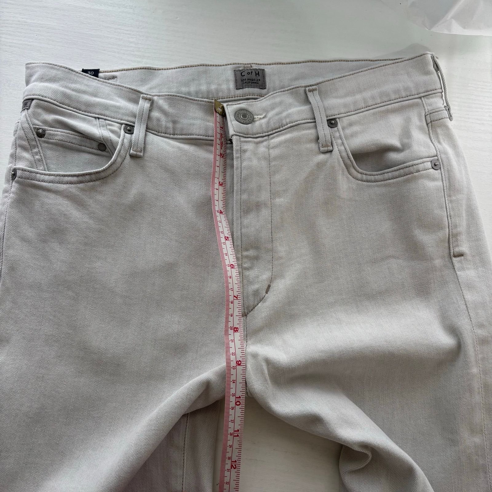 Citizens Of Humanity Citizens of Humanity Cara High-Rise Ankle Jeans Light Gray Size 30" / US 8 / IT 44 - 5 Thumbnail